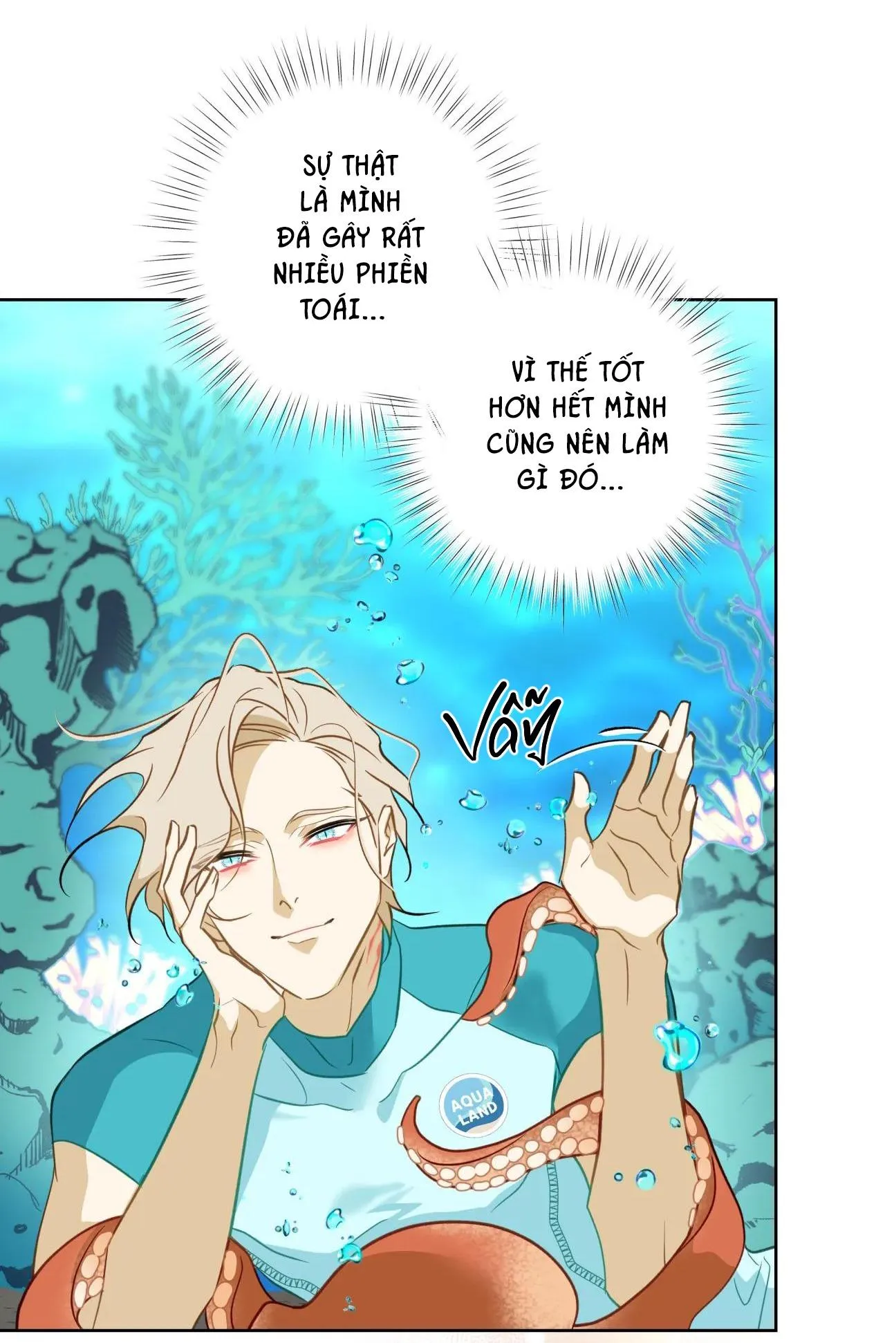 Tình đầu của chủ quán gỏi cá là nhân ngư Chapter 13 Trang 24