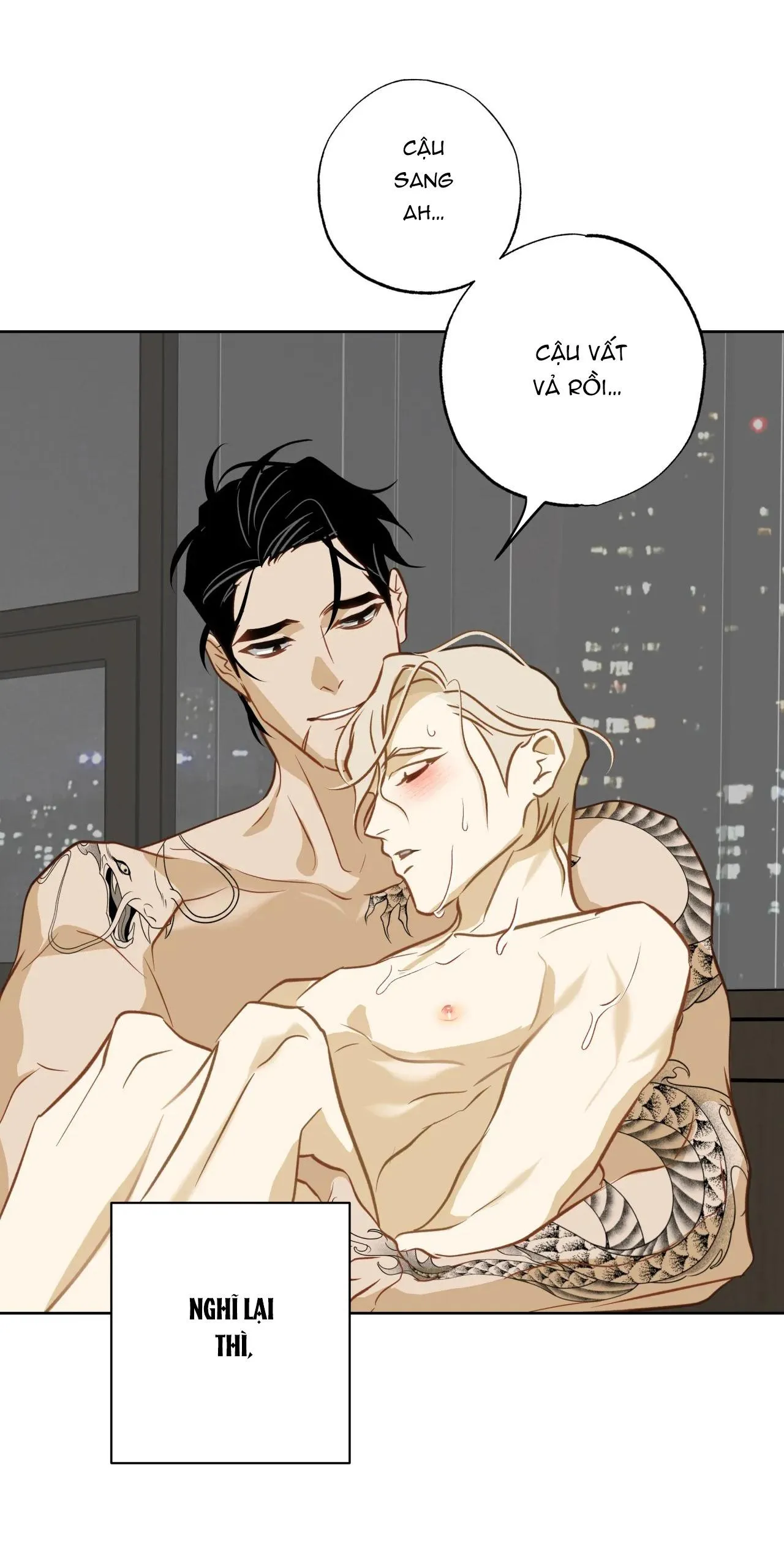 Tình đầu của chủ quán gỏi cá là nhân ngư Chapter 14 Trang 44