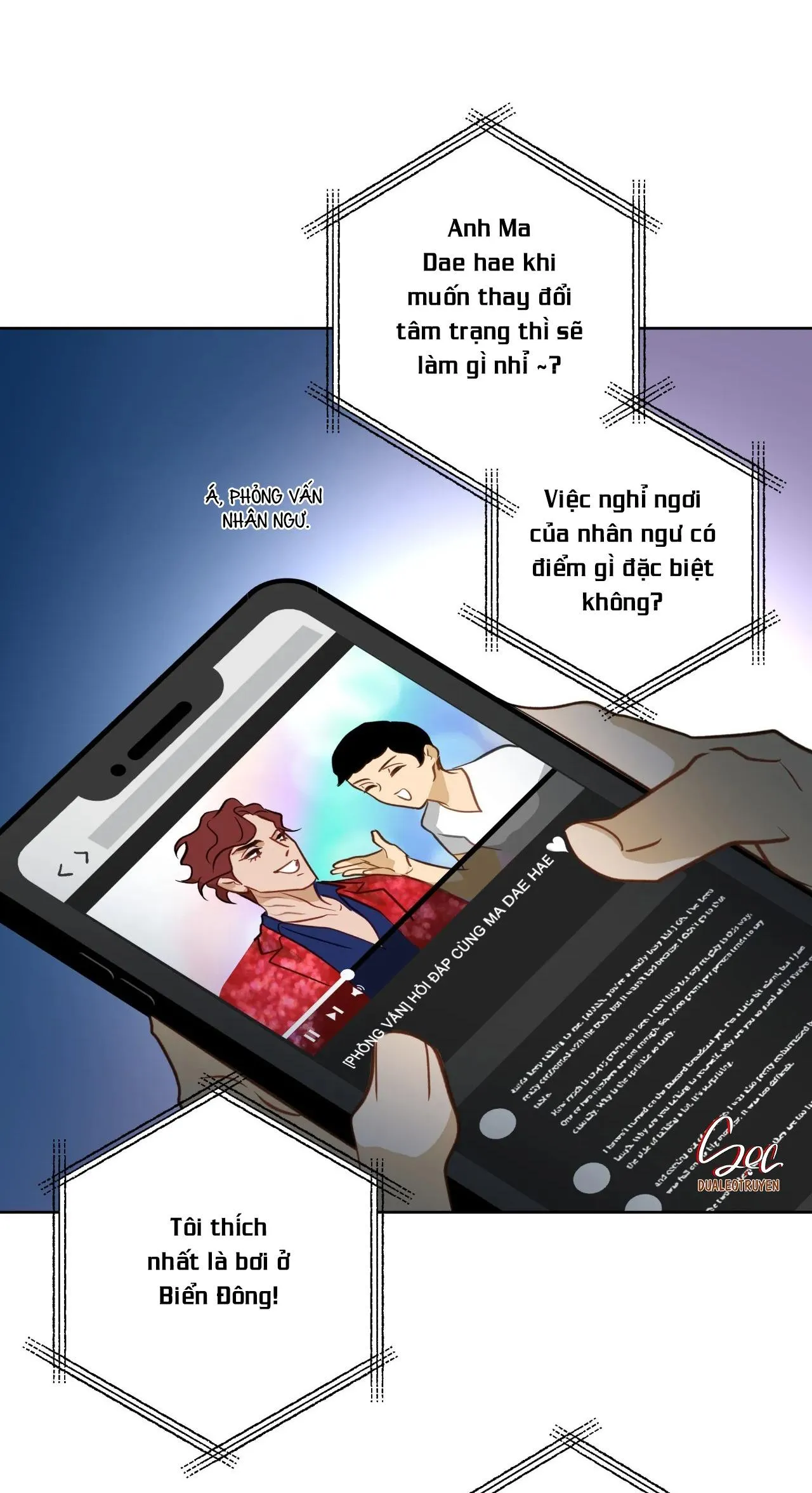 Tình đầu của chủ quán gỏi cá là nhân ngư Chapter 14 Trang 51