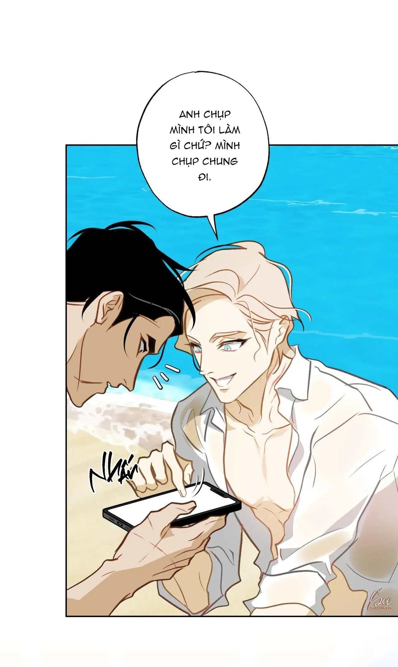 Tình đầu của chủ quán gỏi cá là nhân ngư Chapter 15 Trang 12