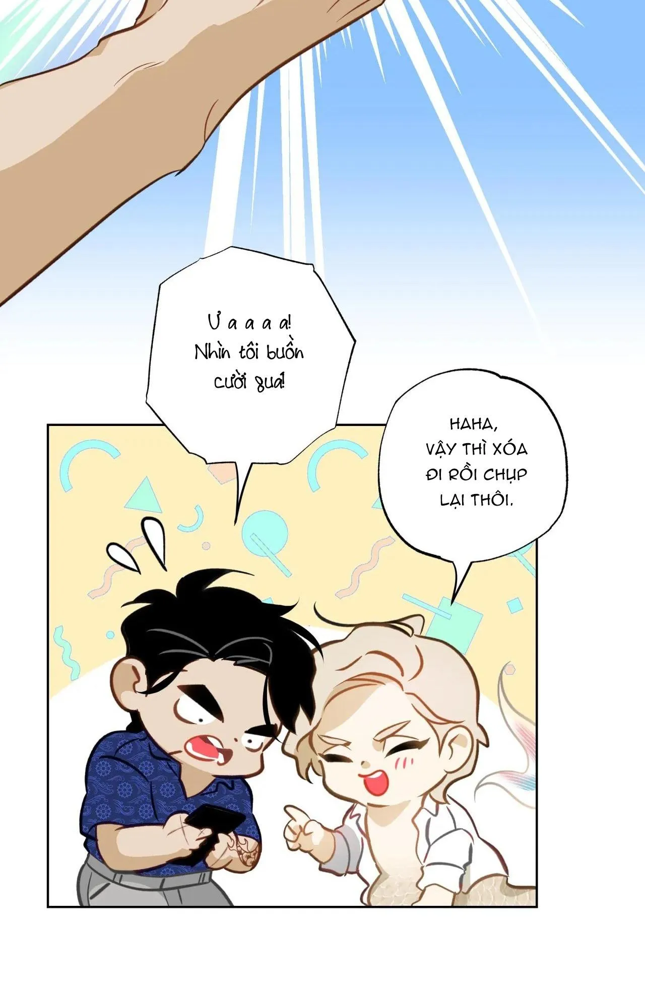 Tình đầu của chủ quán gỏi cá là nhân ngư Chapter 15 Trang 14