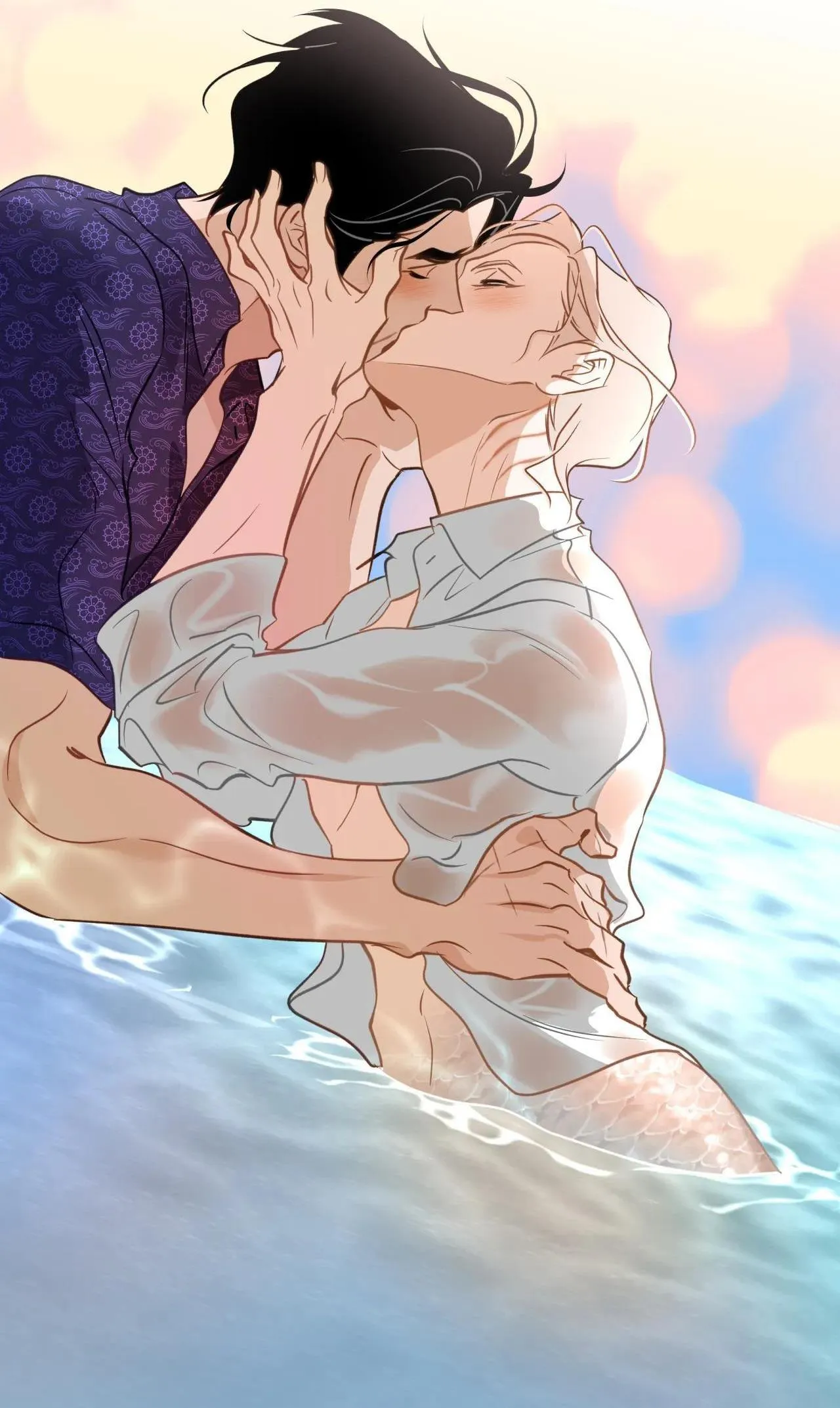 Tình đầu của chủ quán gỏi cá là nhân ngư Chapter 15 Trang 23