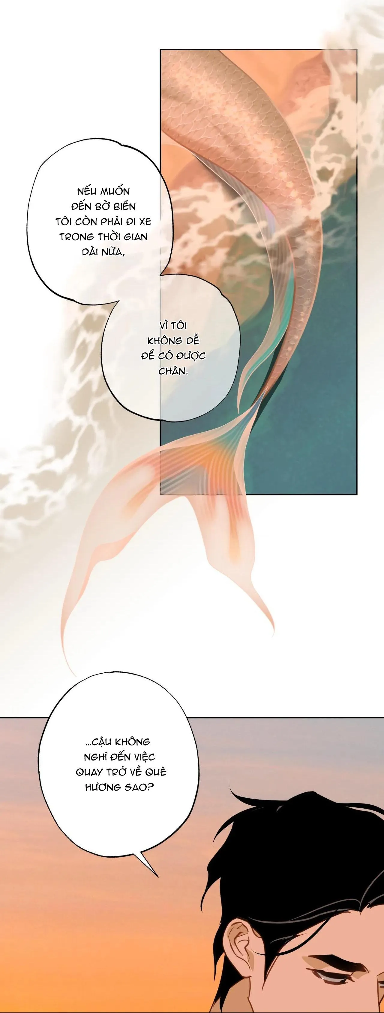 Tình đầu của chủ quán gỏi cá là nhân ngư Chapter 15 Trang 30