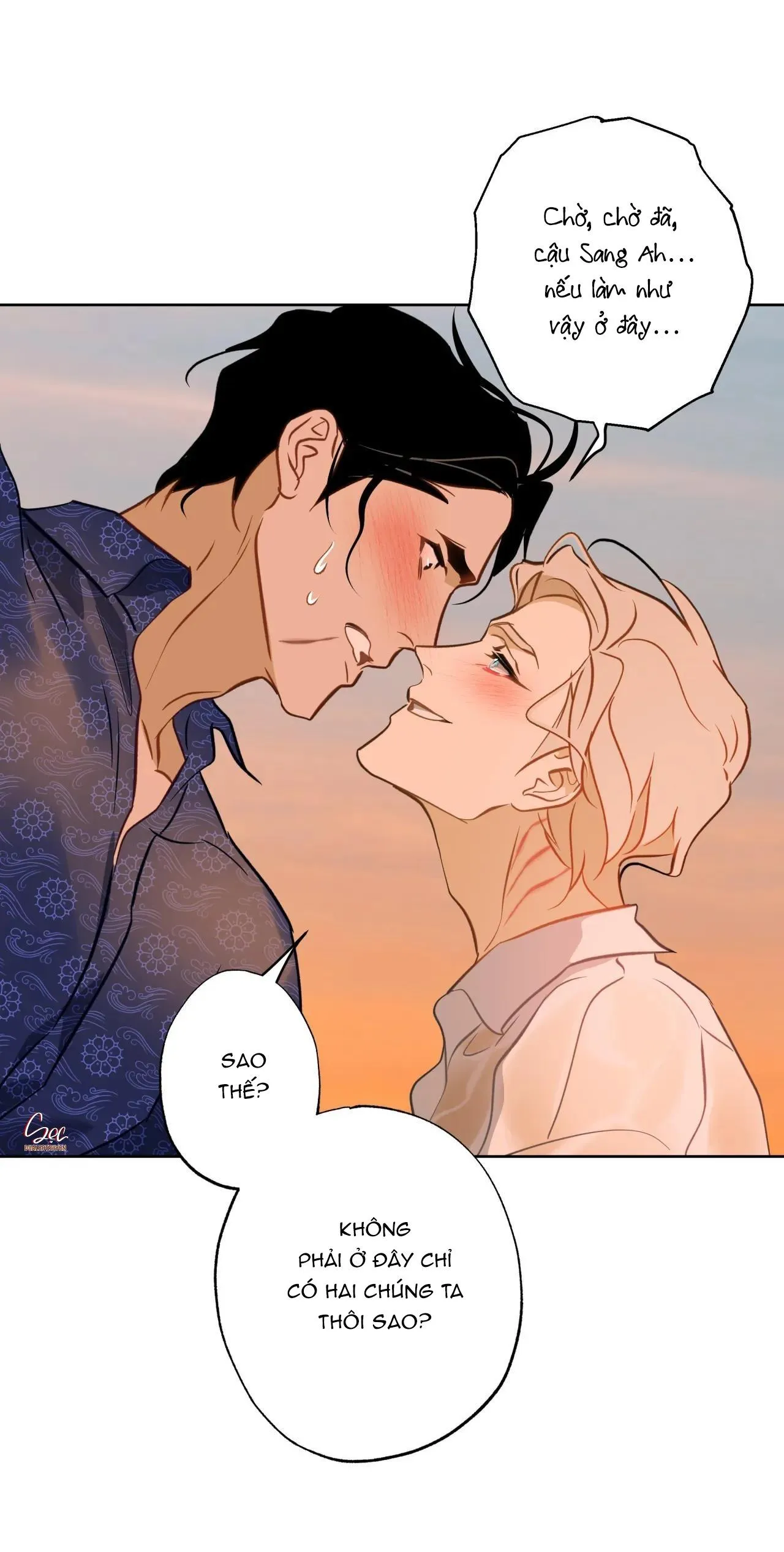 Tình đầu của chủ quán gỏi cá là nhân ngư Chapter 15 Trang 49