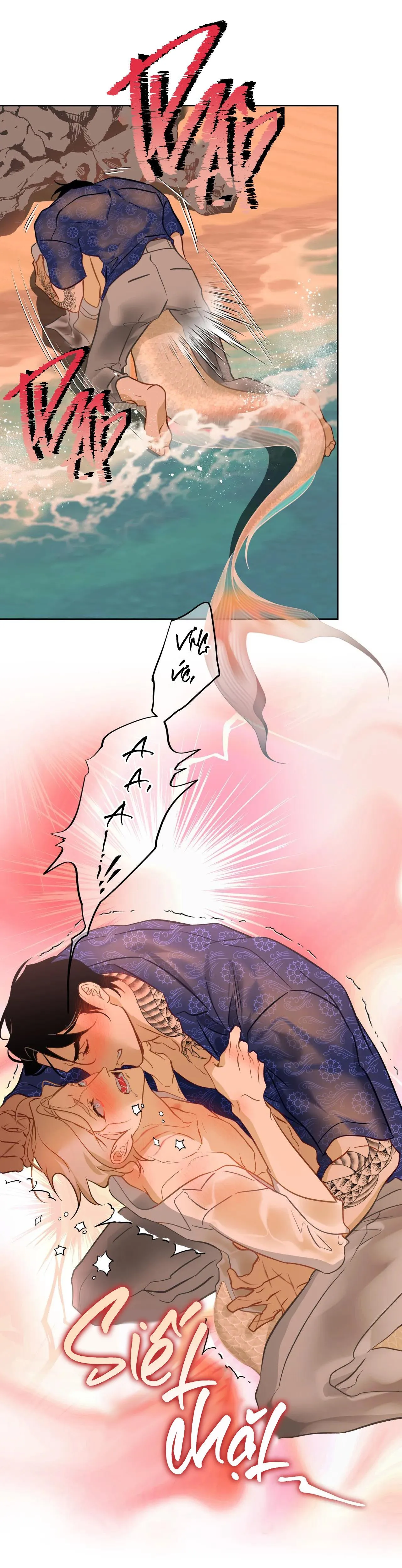 Tình đầu của chủ quán gỏi cá là nhân ngư Chapter 16 Trang 34