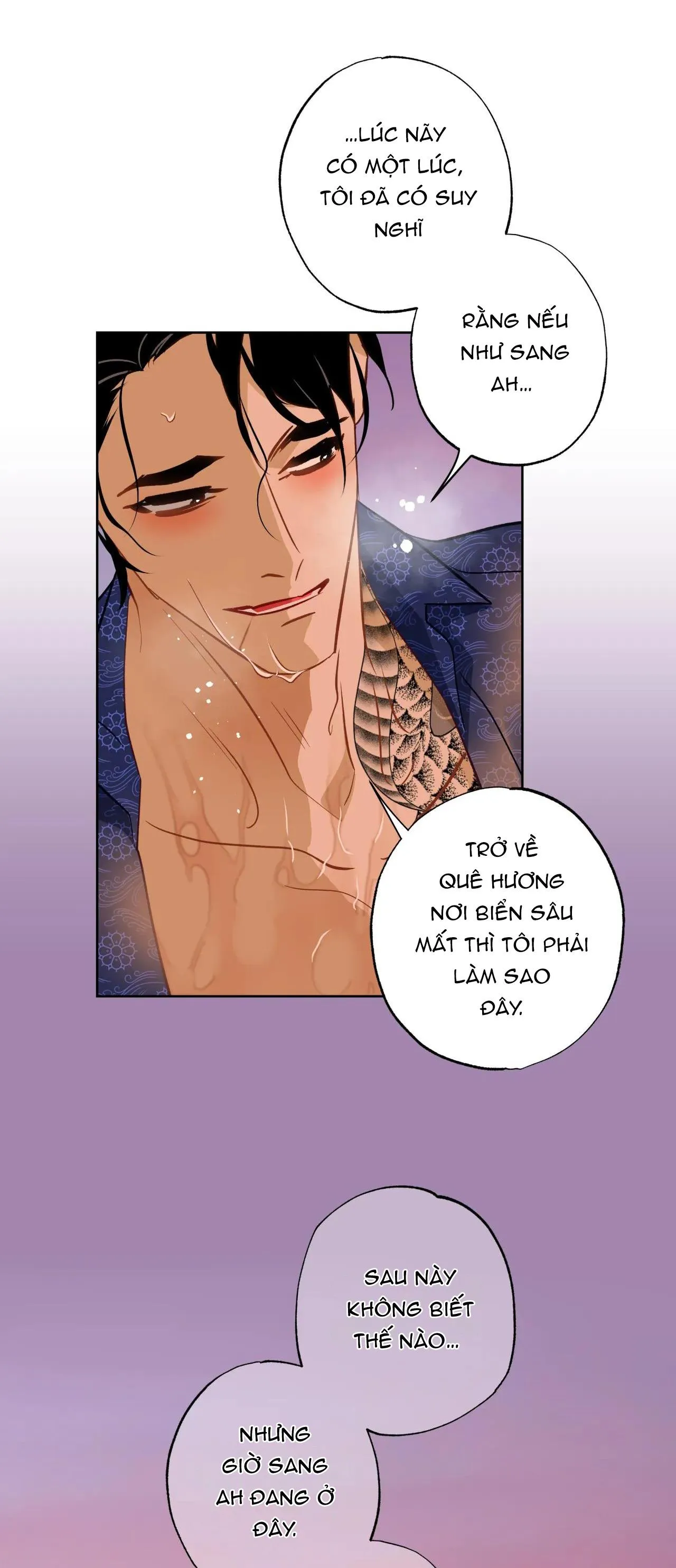 Tình đầu của chủ quán gỏi cá là nhân ngư Chapter 16 Trang 51