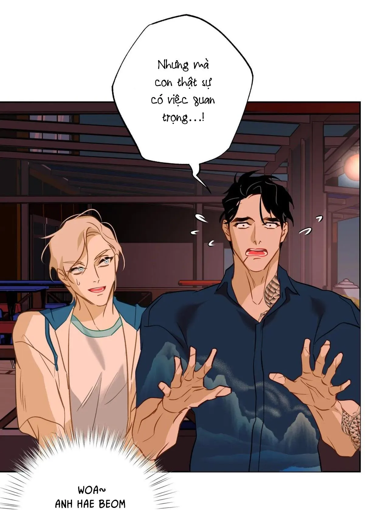 Tình đầu của chủ quán gỏi cá là nhân ngư Chapter 17 Trang 23