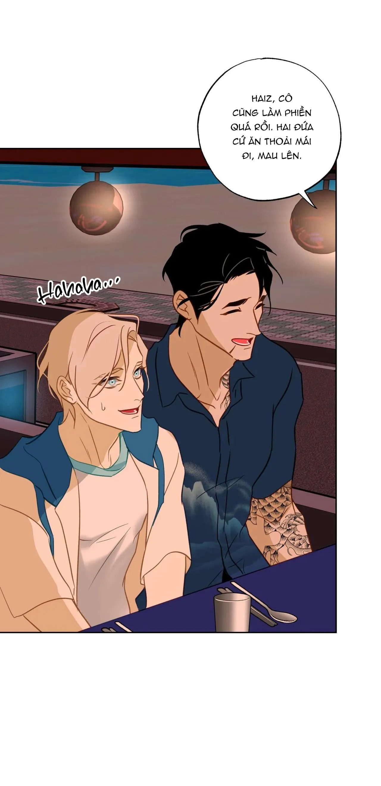 Tình đầu của chủ quán gỏi cá là nhân ngư Chapter 17 Trang 39