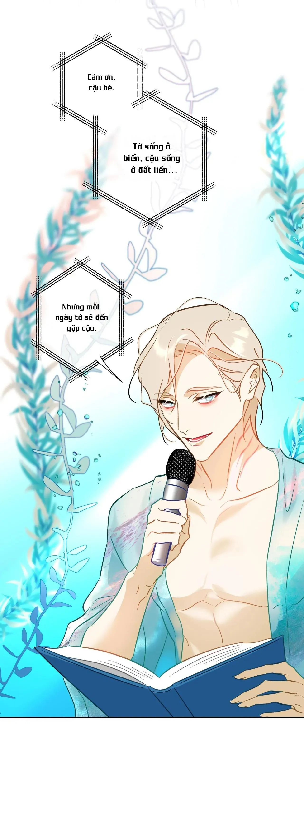 Tình đầu của chủ quán gỏi cá là nhân ngư Chapter 17 Trang 58