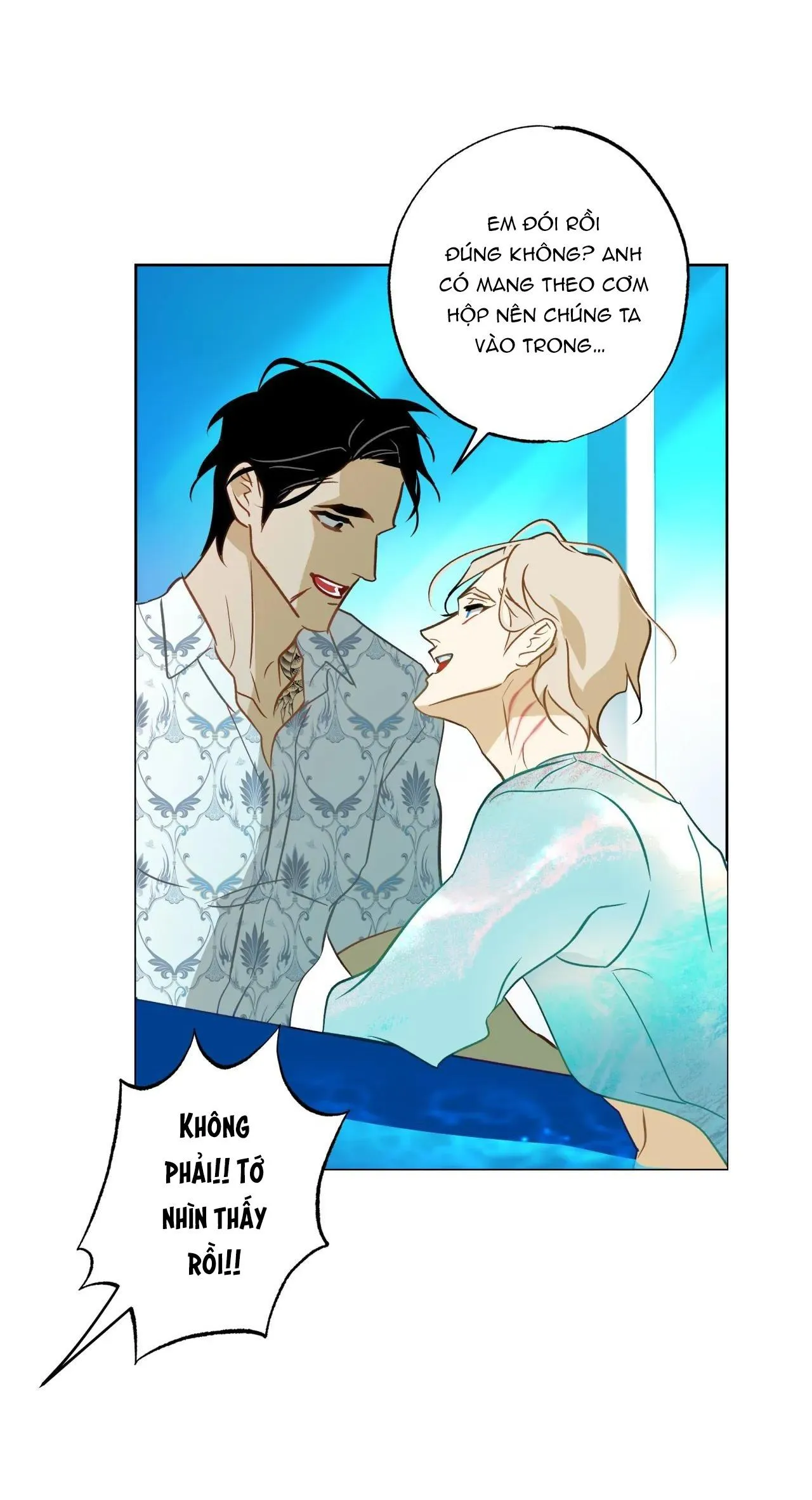 Tình đầu của chủ quán gỏi cá là nhân ngư Chapter 17 Trang 60