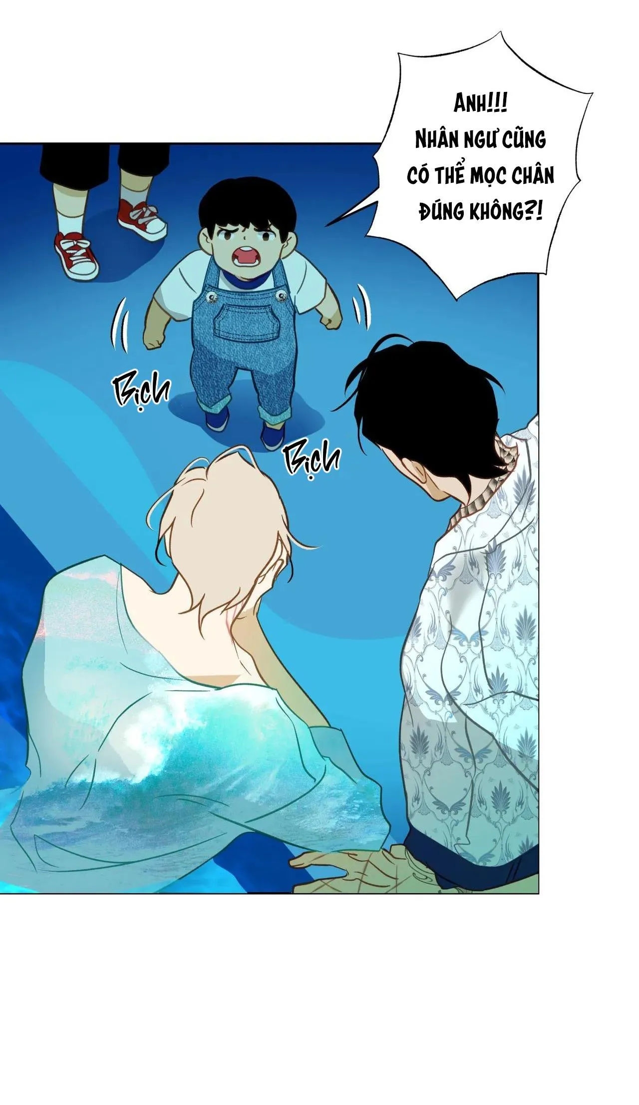 Tình đầu của chủ quán gỏi cá là nhân ngư Chapter 17 Trang 62