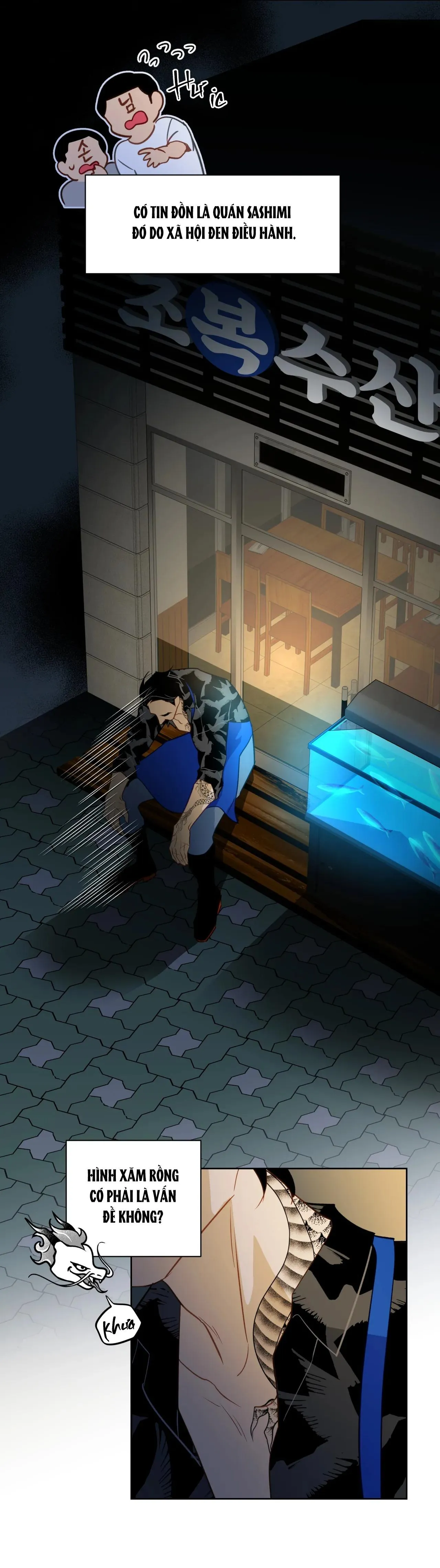 Tình đầu của chủ quán gỏi cá là nhân ngư Chapter 1 Trang 16