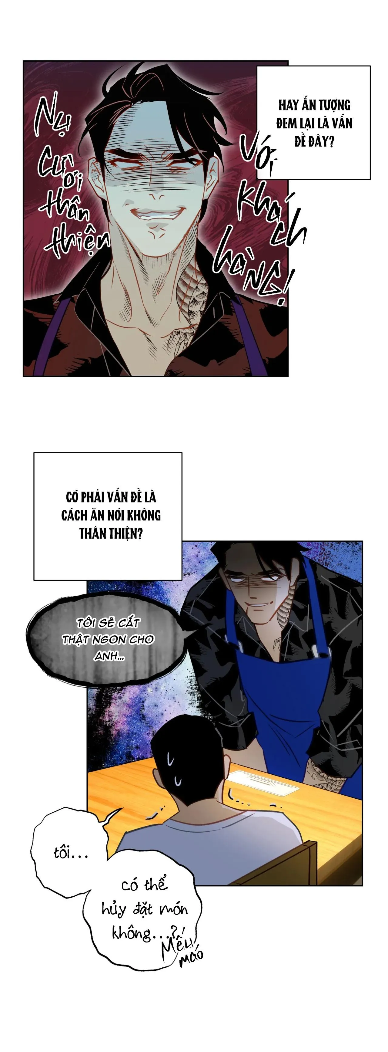 Tình đầu của chủ quán gỏi cá là nhân ngư Chapter 1 Trang 17