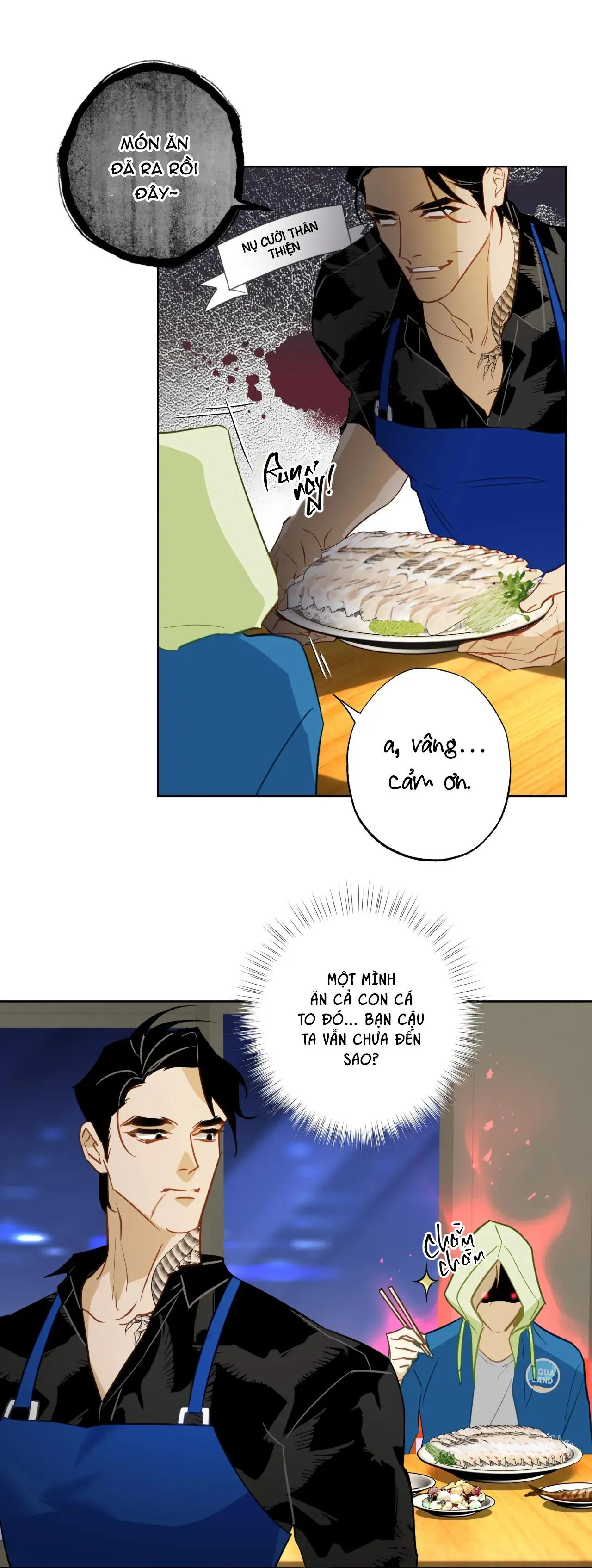 Tình đầu của chủ quán gỏi cá là nhân ngư Chapter 1 Trang 19