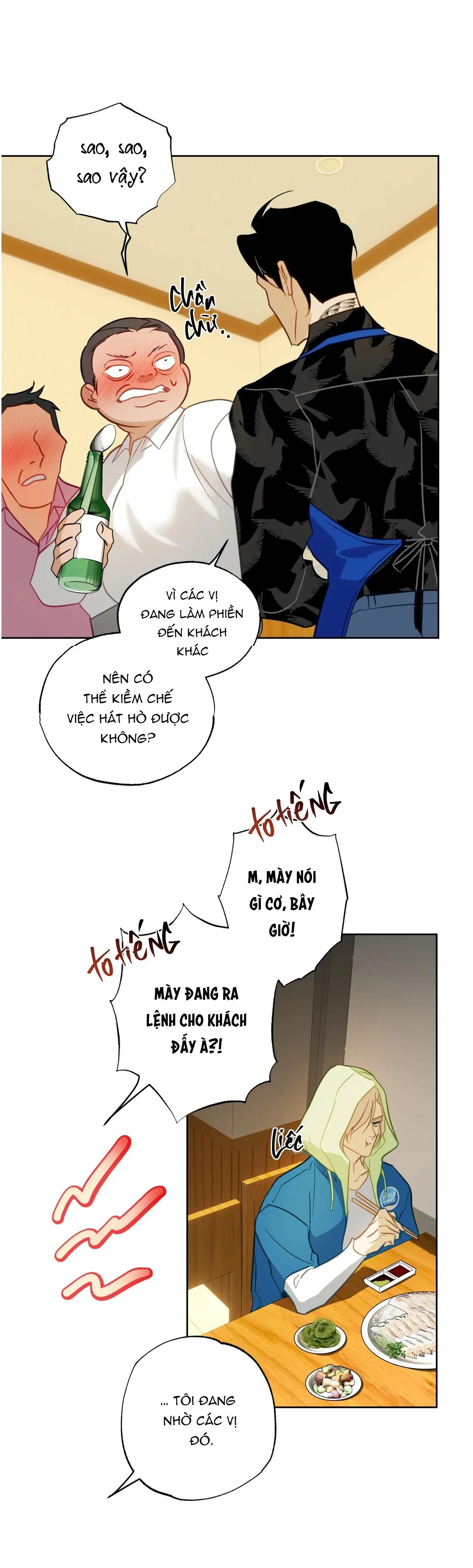 Tình đầu của chủ quán gỏi cá là nhân ngư Chapter 1 Trang 25