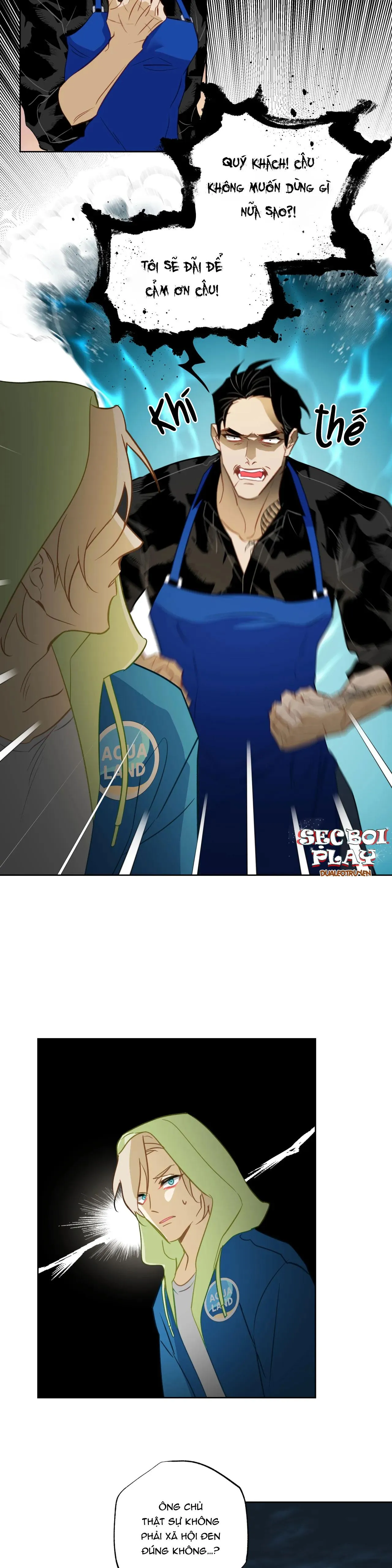 Tình đầu của chủ quán gỏi cá là nhân ngư Chapter 1 Trang 36