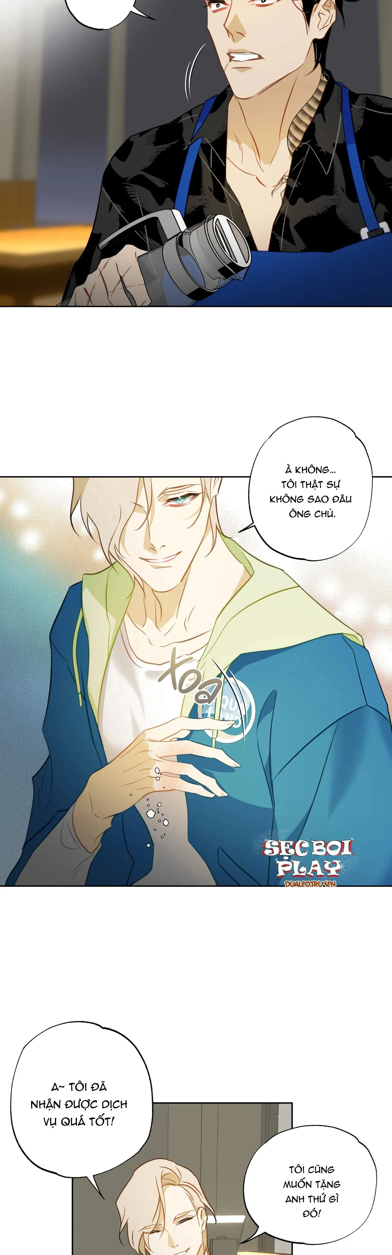 Tình đầu của chủ quán gỏi cá là nhân ngư Chapter 1 Trang 43