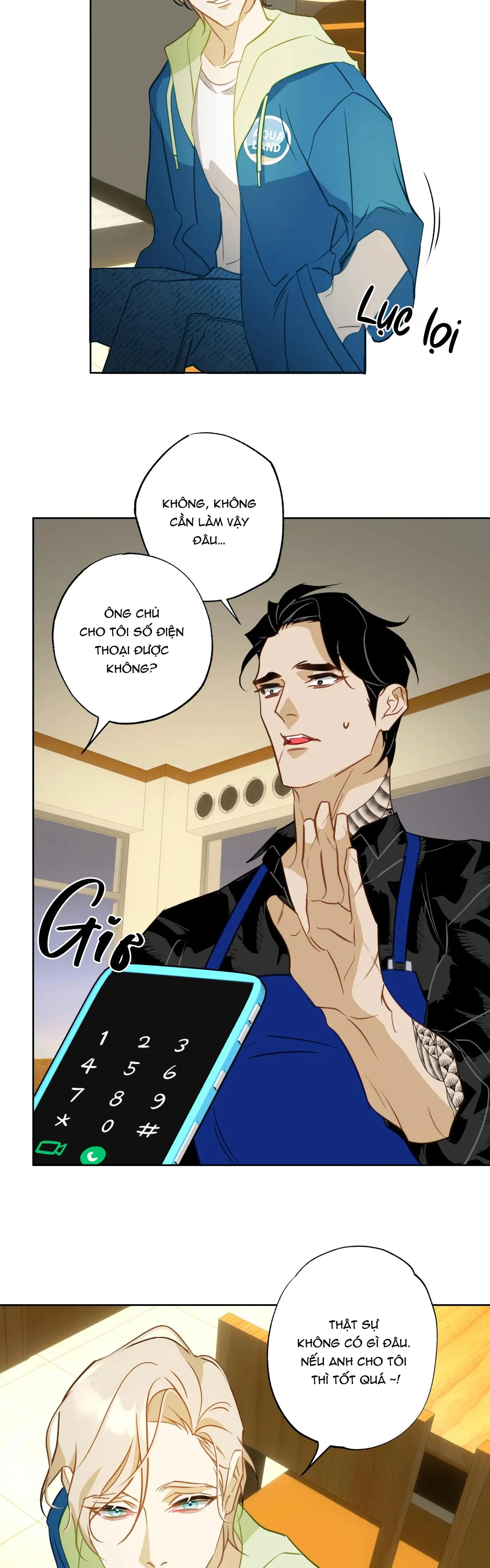 Tình đầu của chủ quán gỏi cá là nhân ngư Chapter 1 Trang 44