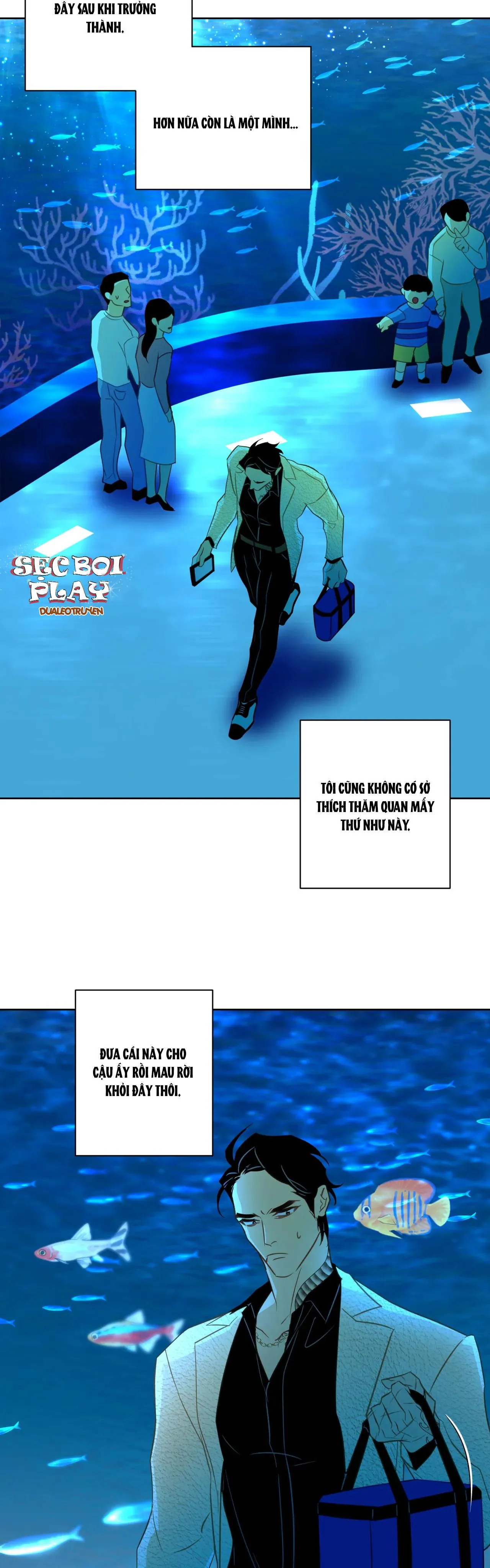 Tình đầu của chủ quán gỏi cá là nhân ngư Chapter 1 Trang 47
