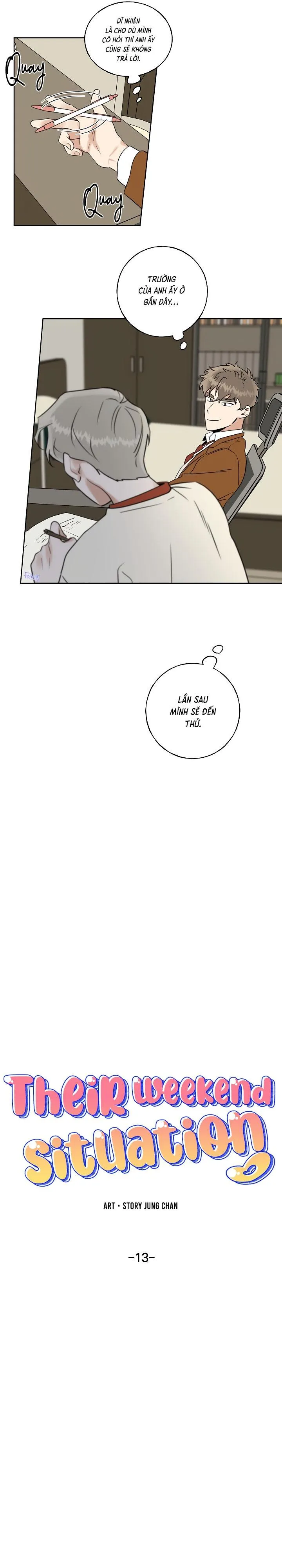 Tình Huống Cuối Tuần Chapter 13 Trang 4