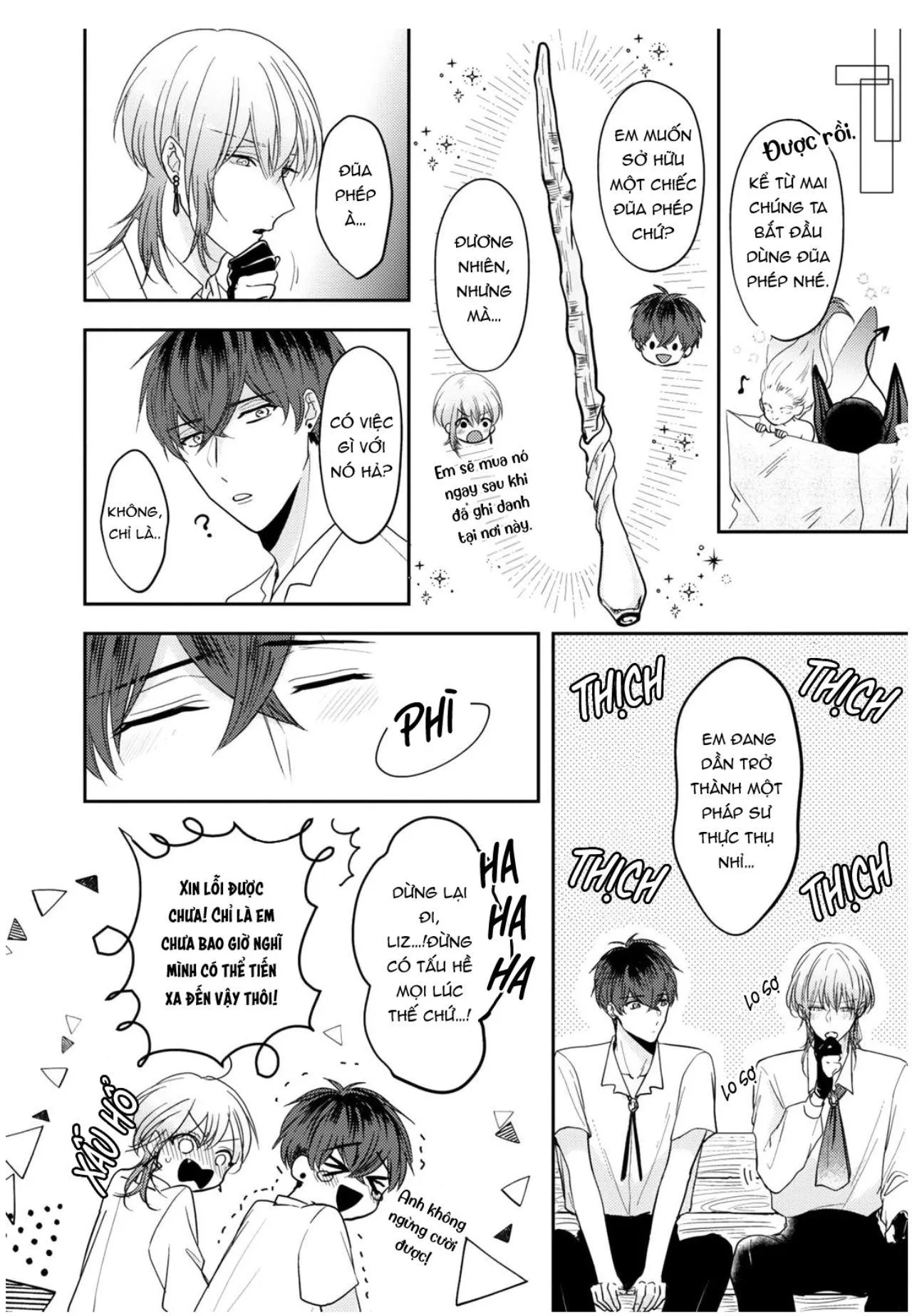 Tinh Linh Của Tôi Sẽ Tan Chảy Nếu Phải Tiếp Xúc (END) Chapter 2 Trang 8