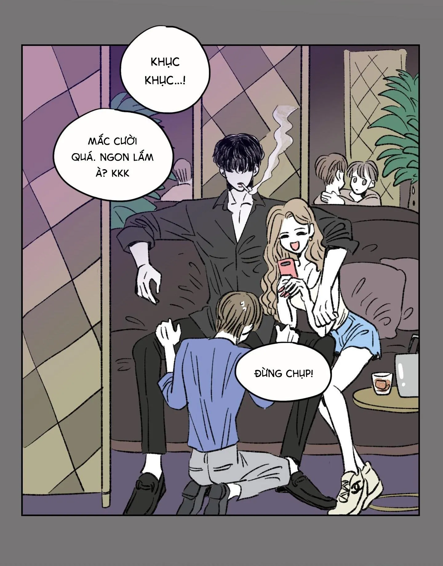 Tình tay ba giữa chó, sói và mèo Chapter 2 Trang 49