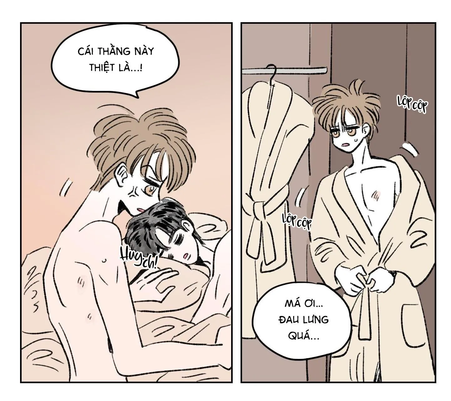 Tình tay ba giữa chó, sói và mèo Chapter 4 Trang 54