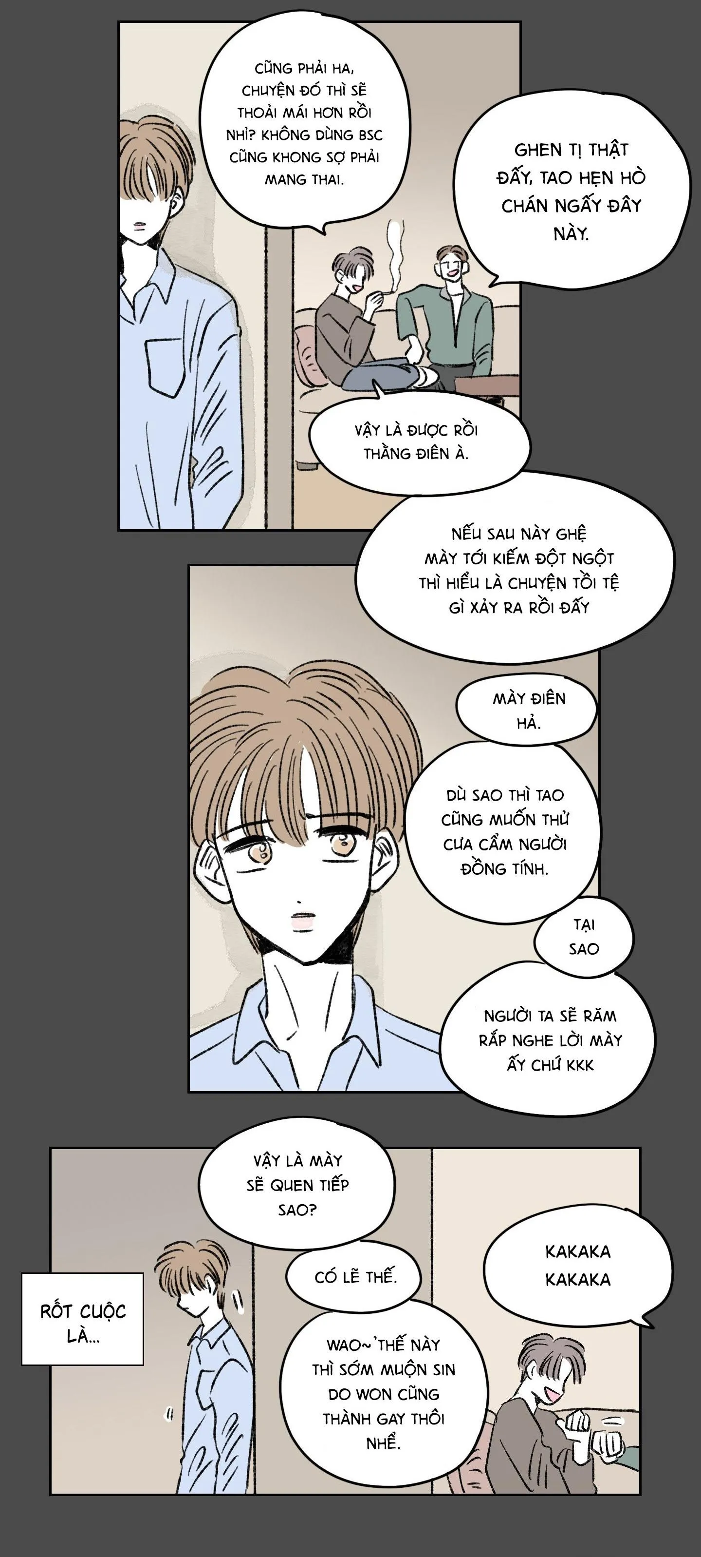 Tình tay ba giữa chó, sói và mèo Chapter 8 Trang 25