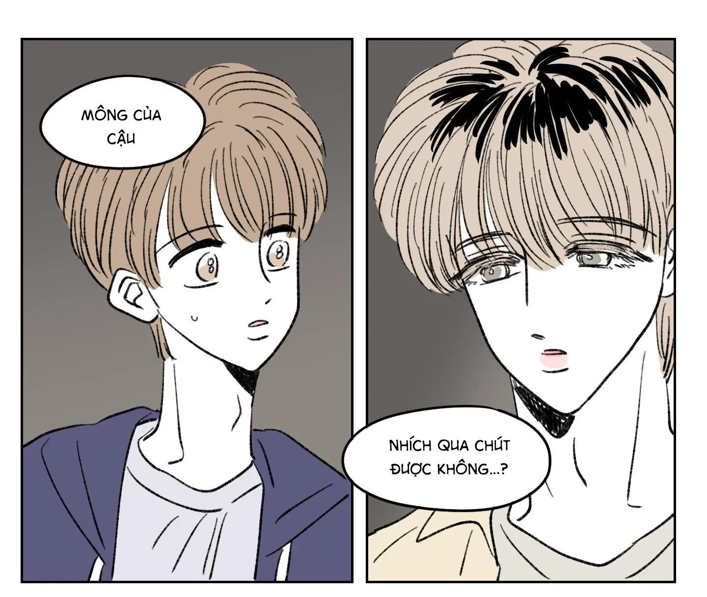 Tình tay ba giữa chó, sói và mèo Chapter 8 Trang 56