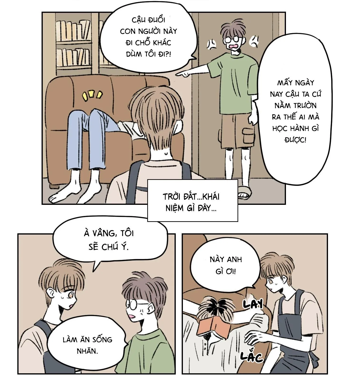 Tình tay ba giữa chó, sói và mèo Chapter 9 Trang 18