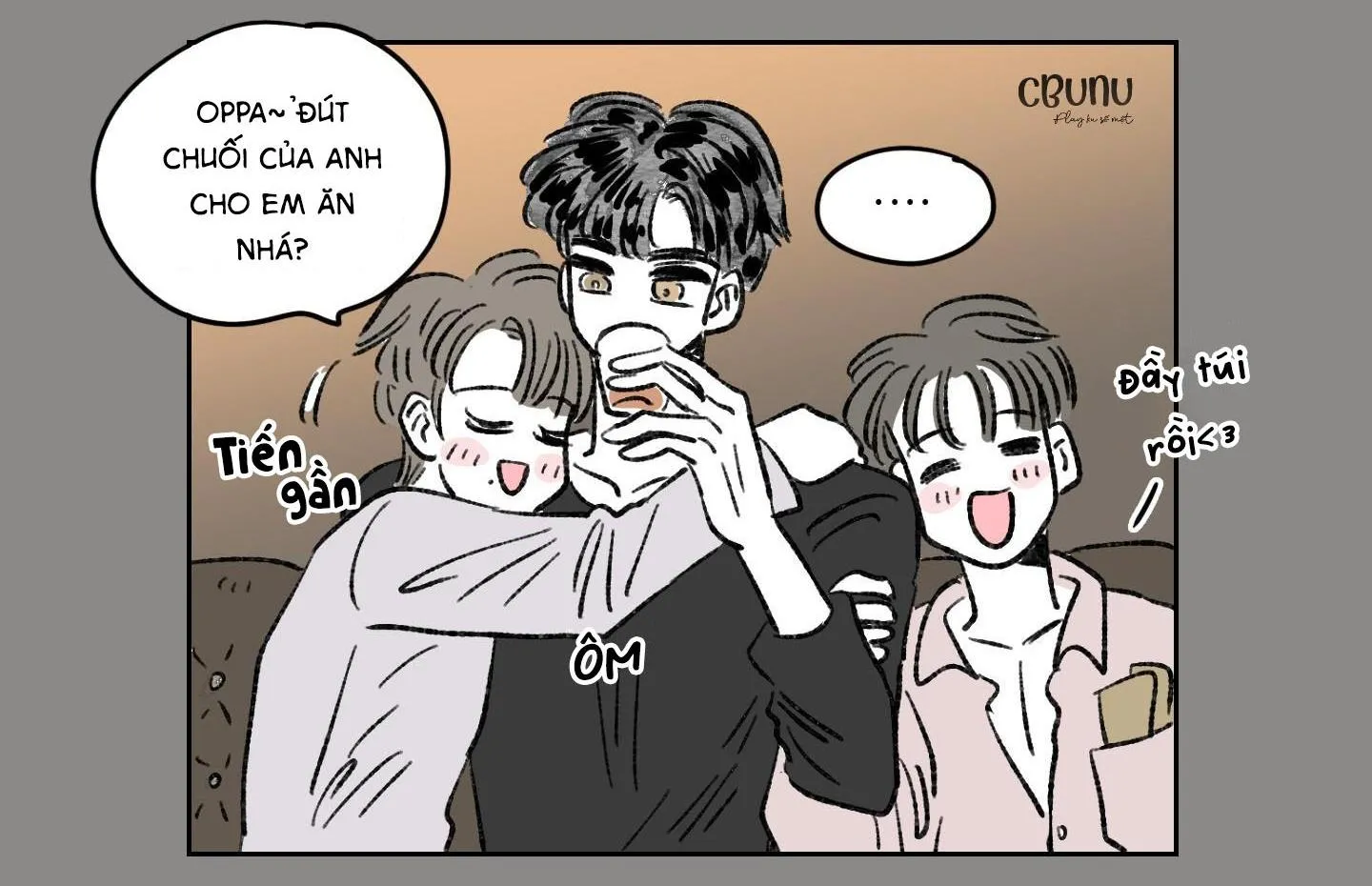 Tình tay ba giữa chó, sói và mèo Chapter 14 Trang 54