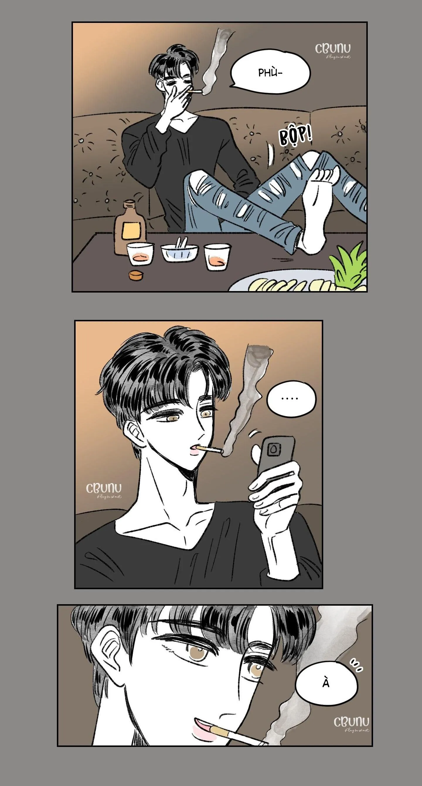 Tình tay ba giữa chó, sói và mèo Chapter 14 Trang 60