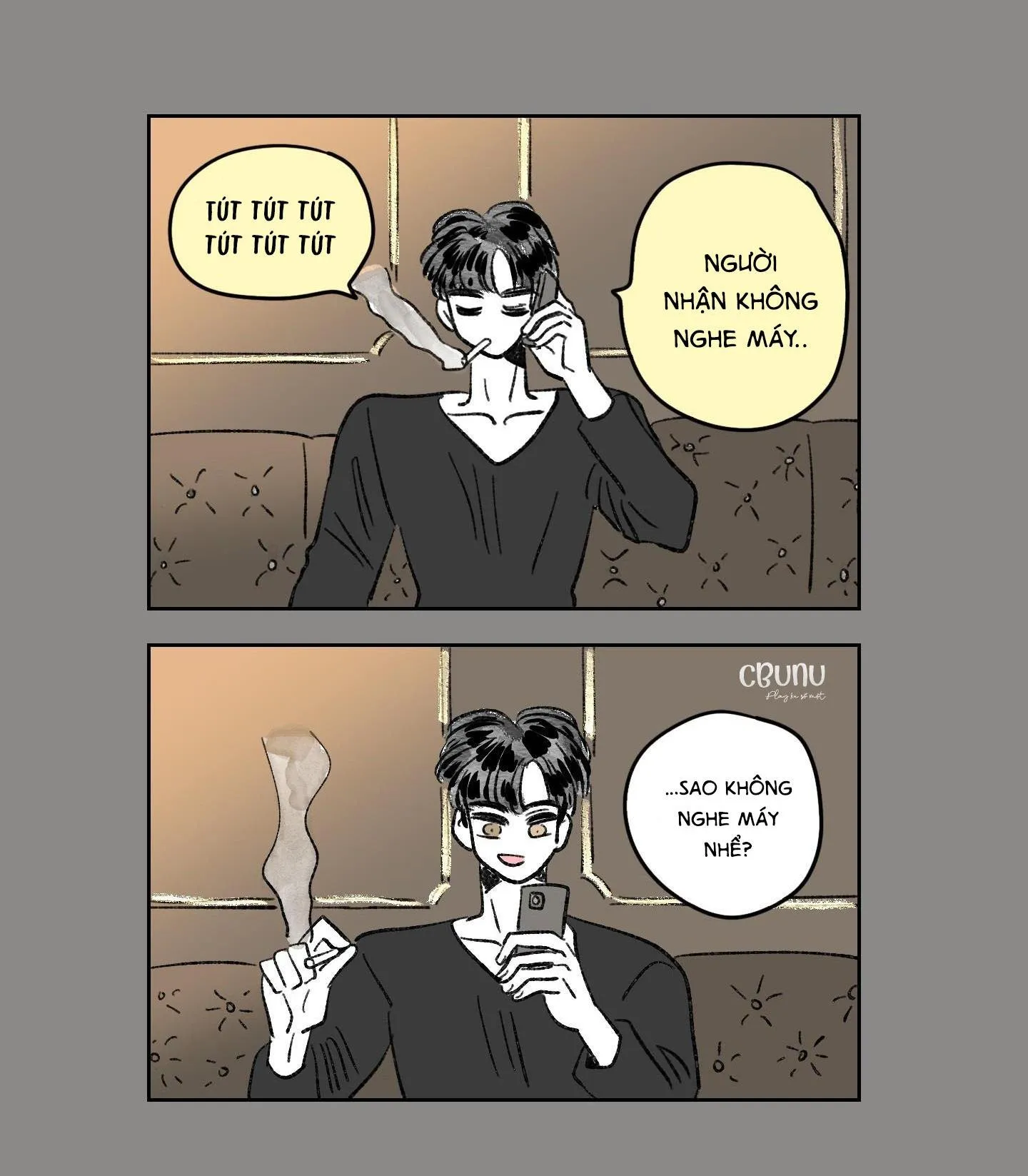 Tình tay ba giữa chó, sói và mèo Chapter 14 Trang 61