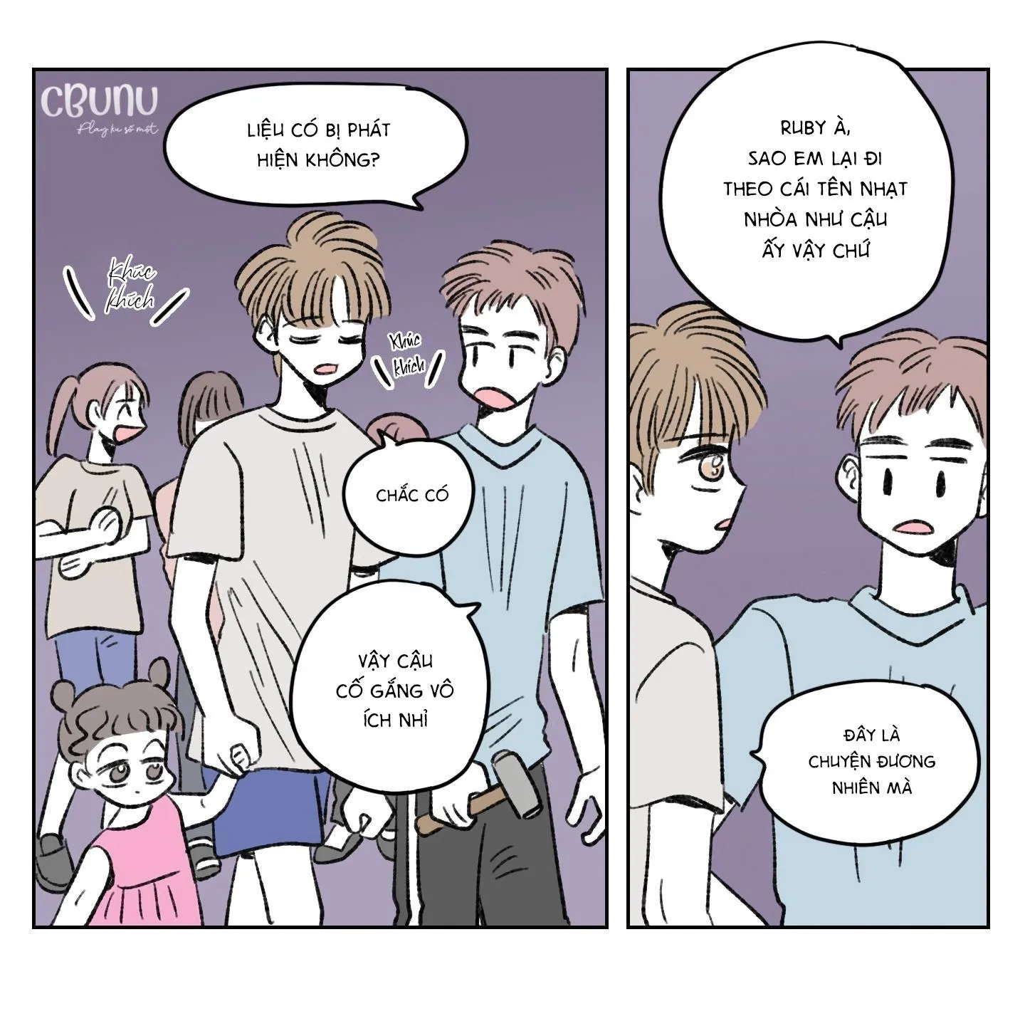 Tình tay ba giữa chó, sói và mèo Chapter 19 Trang 44