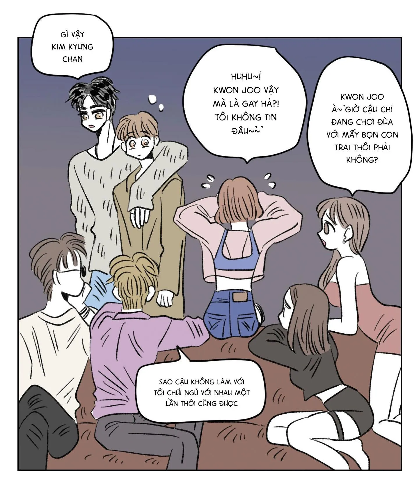 Tình tay ba giữa chó, sói và mèo Chapter 31 Trang 54