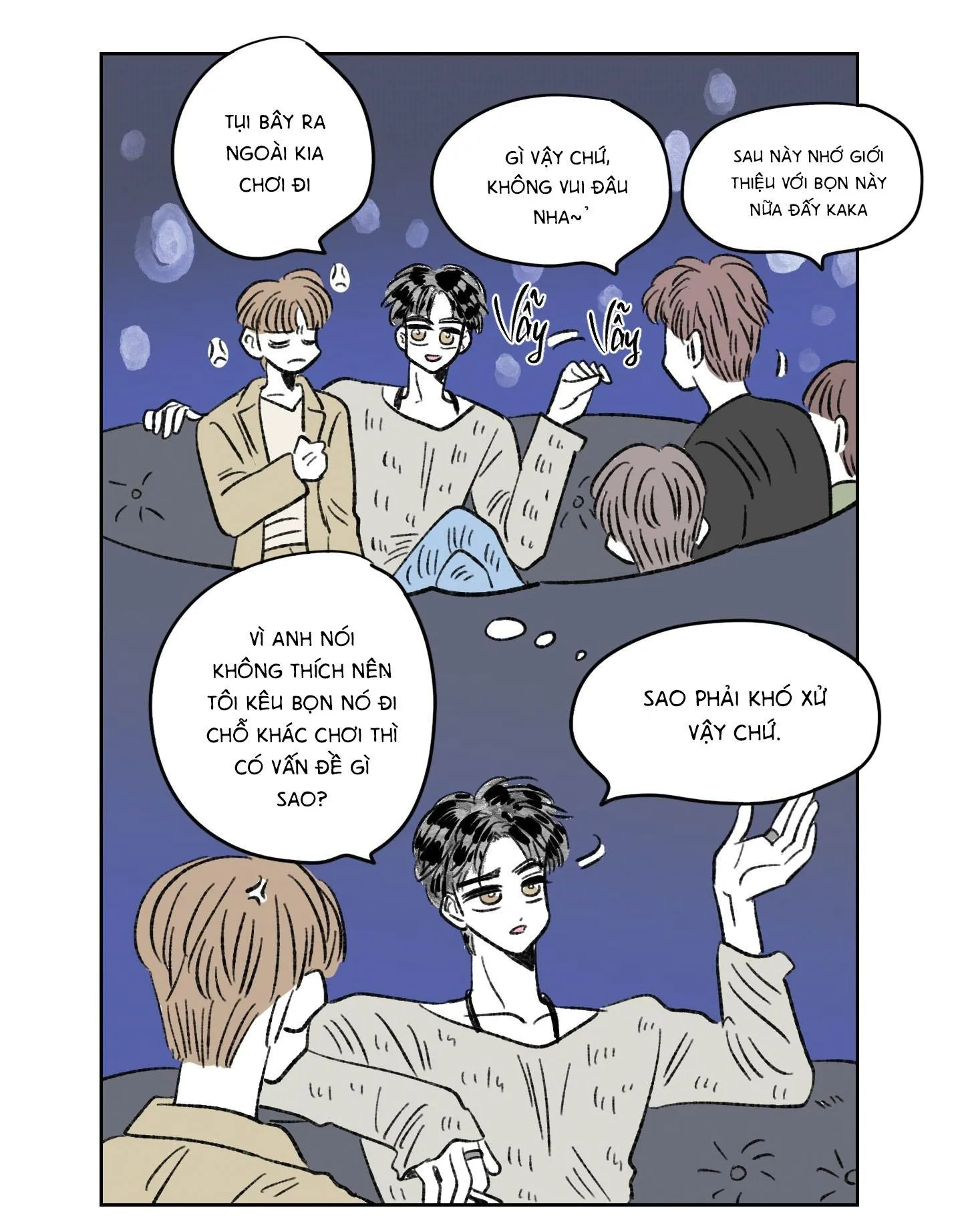 Tình tay ba giữa chó, sói và mèo Chapter 32 Trang 3