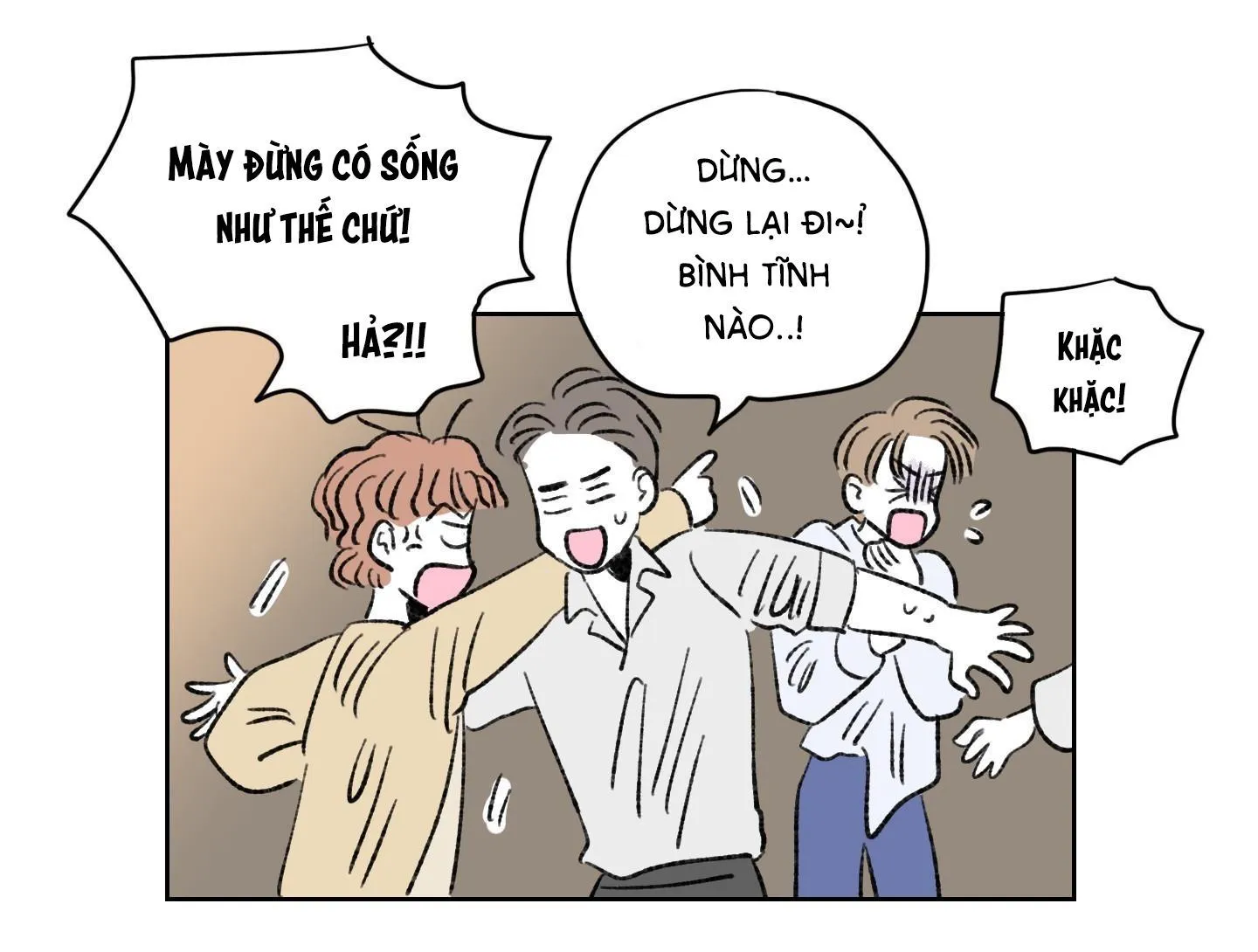 Tình tay ba giữa chó, sói và mèo Chapter 1 Trang 34