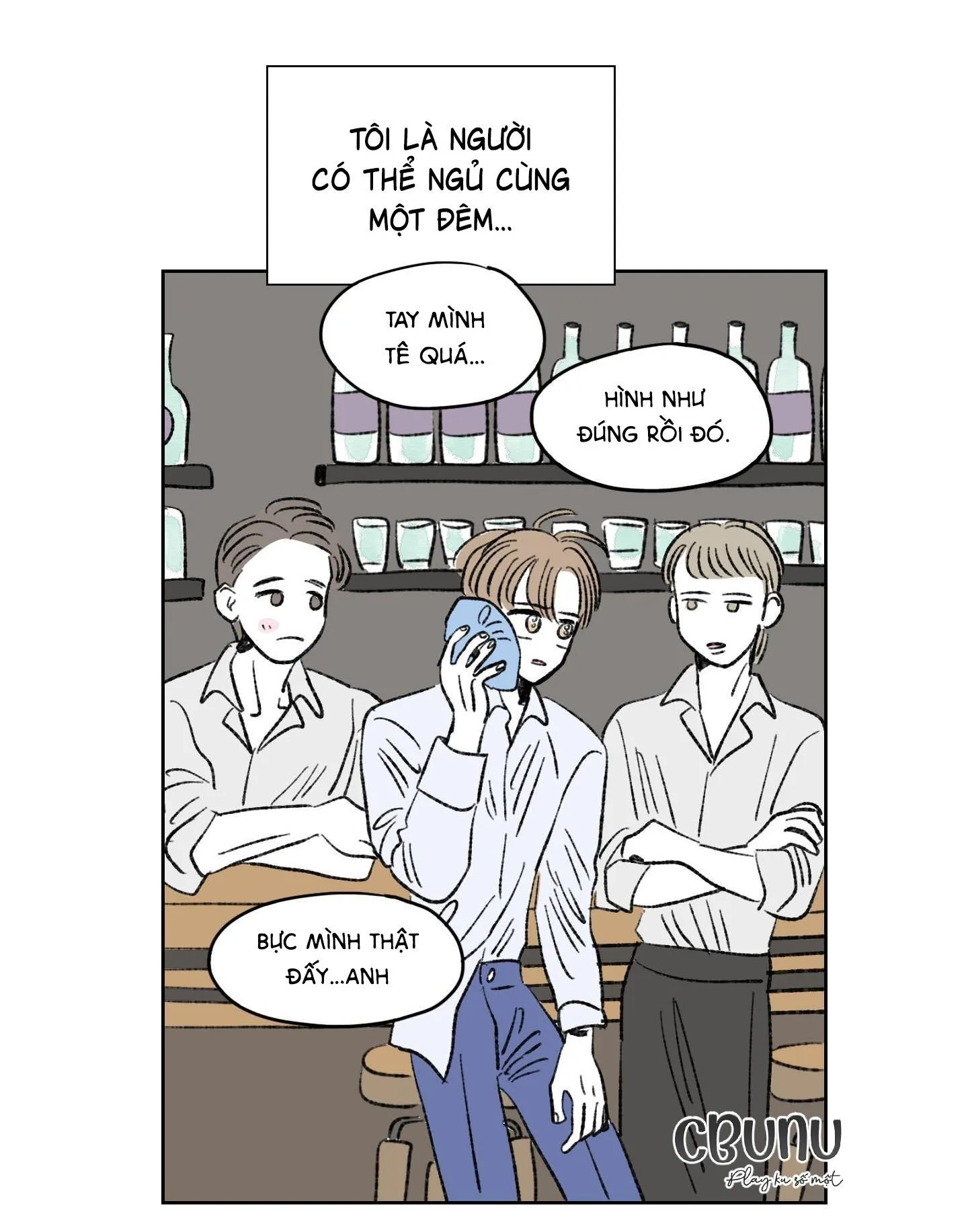 Tình tay ba giữa chó, sói và mèo Chapter 1 Trang 43