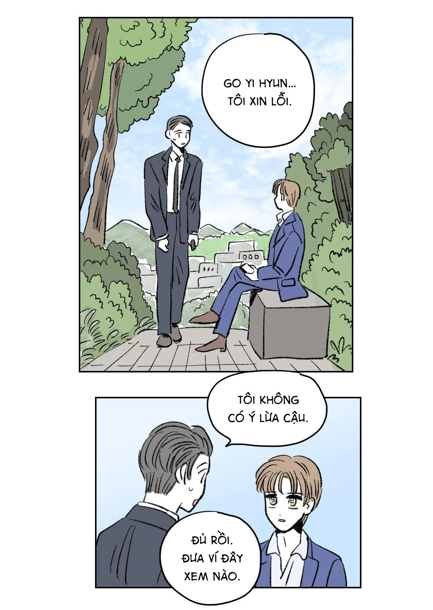 Tình tay ba giữa chó, sói và mèo Chapter 1 Trang 45