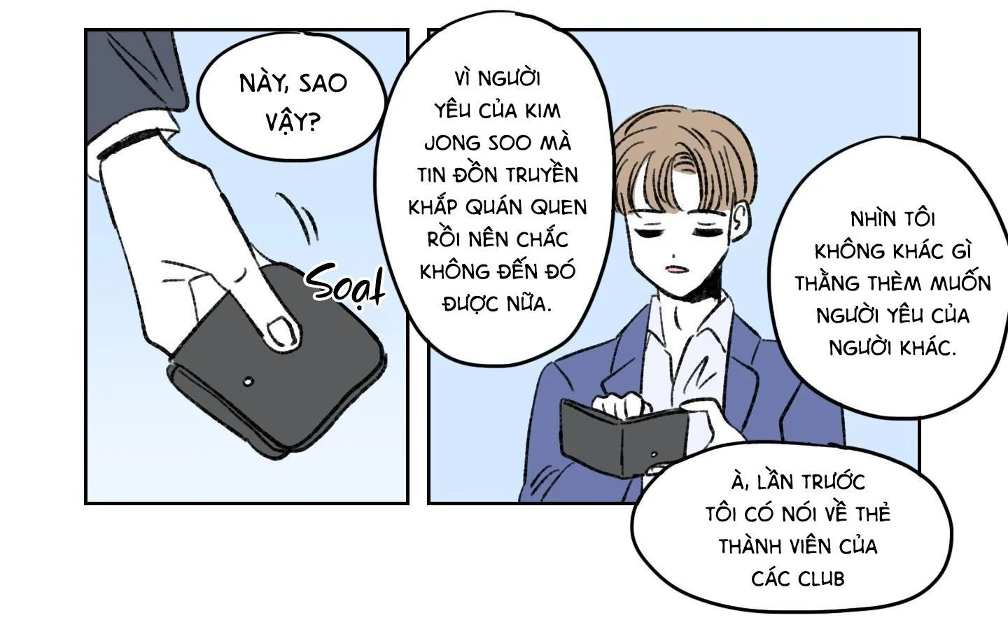 Tình tay ba giữa chó, sói và mèo Chapter 1 Trang 46