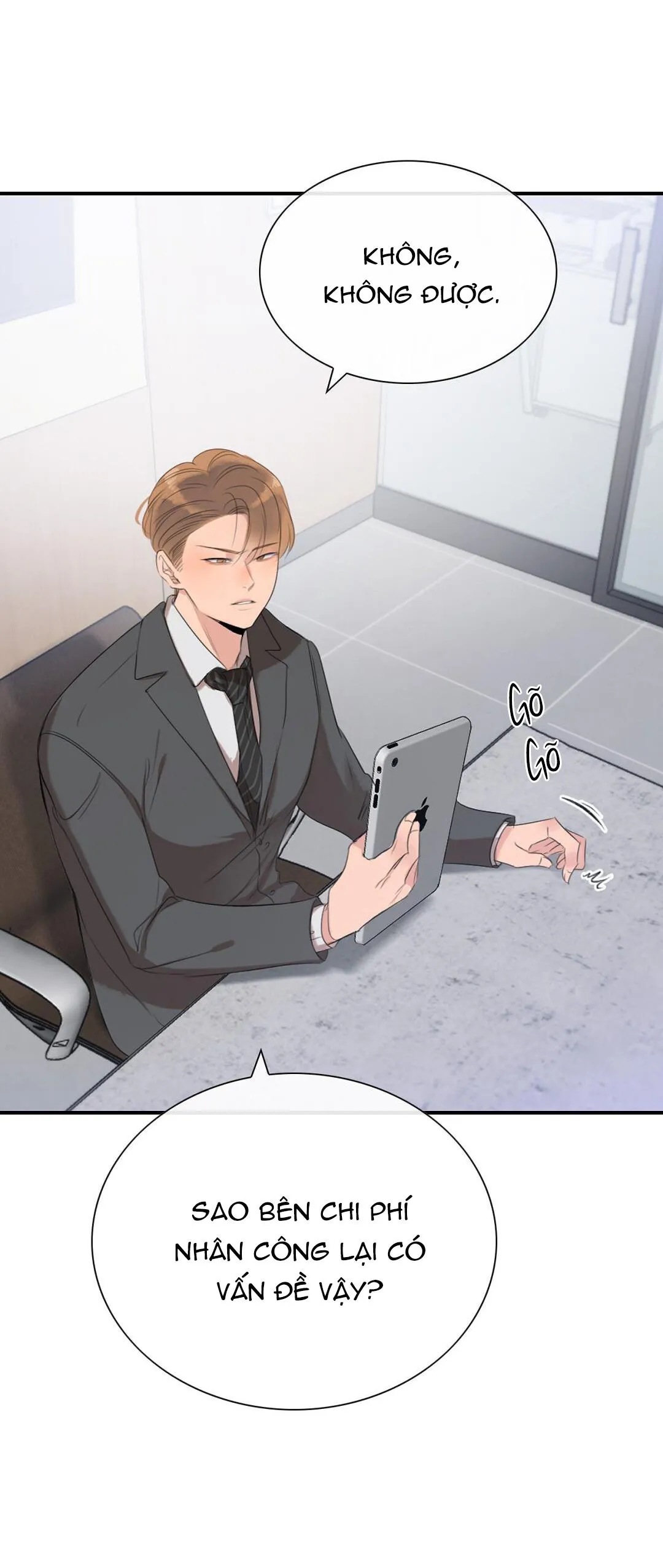 TÌNH THẾ TIẾN THOÁI LƯỠNG NAN CỦA SẾP Chapter 2 Trang 6