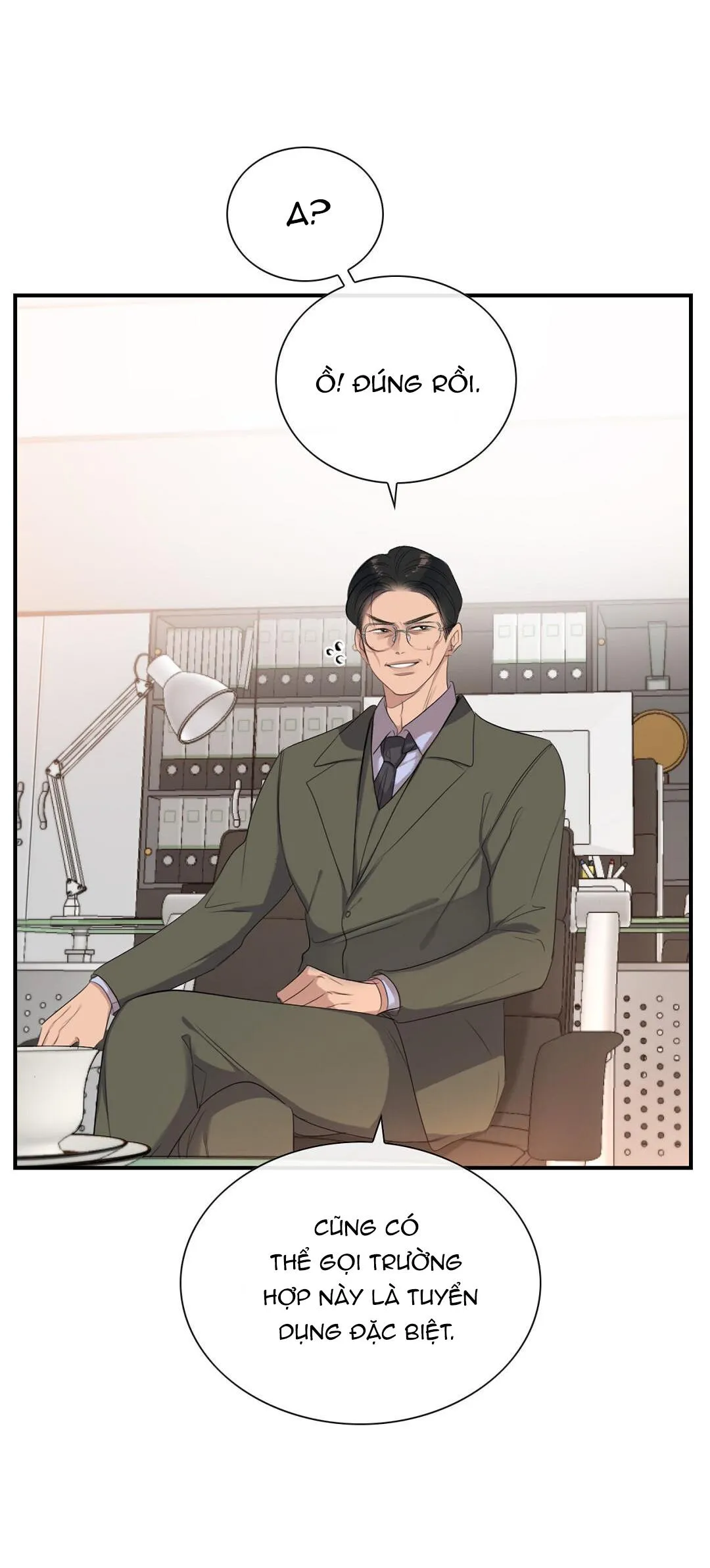 TÌNH THẾ TIẾN THOÁI LƯỠNG NAN CỦA SẾP Chapter 2 Trang 40