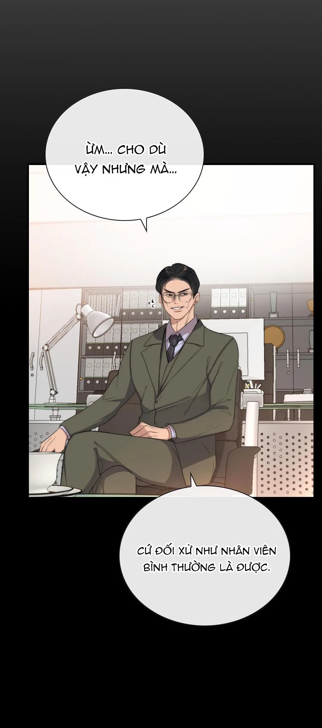 TÌNH THẾ TIẾN THOÁI LƯỠNG NAN CỦA SẾP Chapter 2 Trang 50