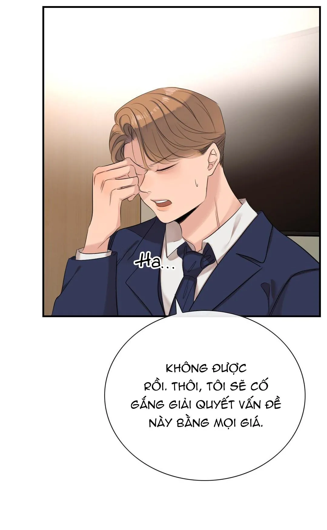 TÌNH THẾ TIẾN THOÁI LƯỠNG NAN CỦA SẾP Chapter 4 Trang 13