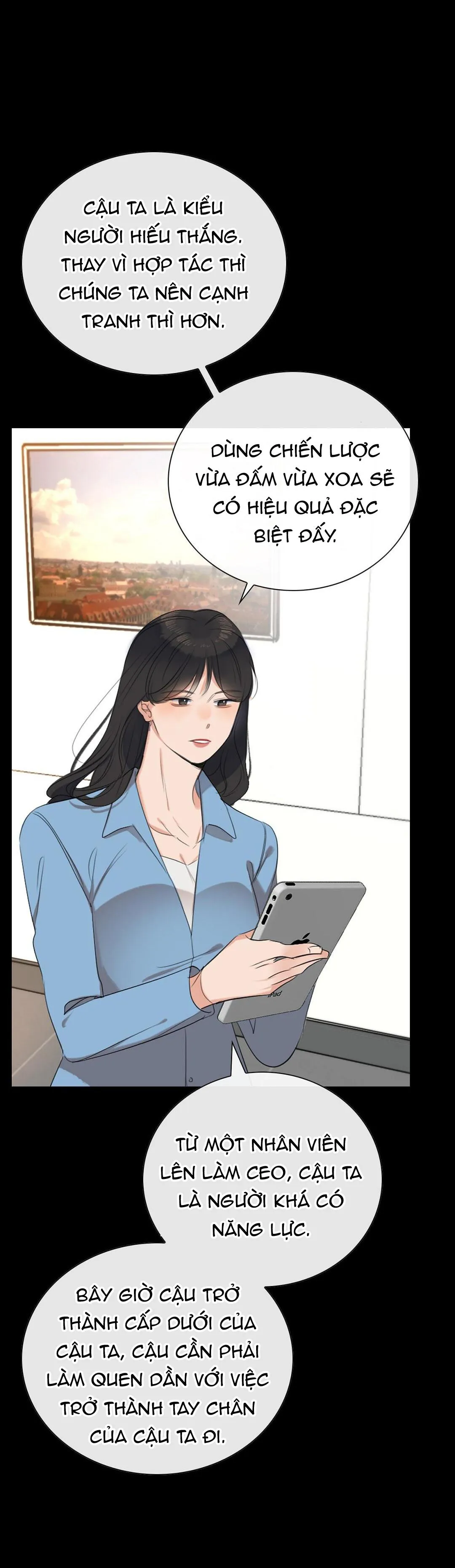 TÌNH THẾ TIẾN THOÁI LƯỠNG NAN CỦA SẾP Chapter 5 Trang 6