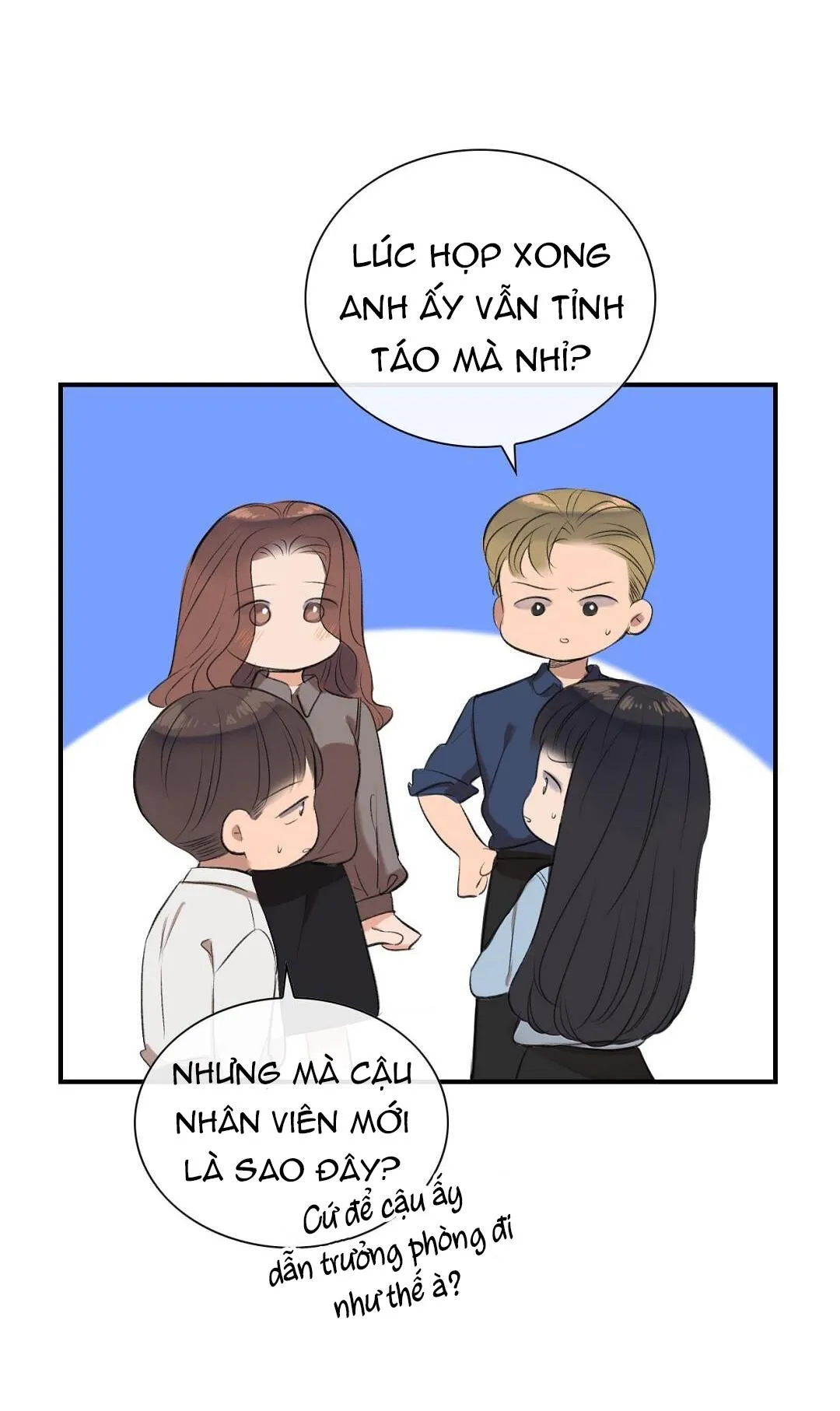 TÌNH THẾ TIẾN THOÁI LƯỠNG NAN CỦA SẾP Chapter 5 Trang 51