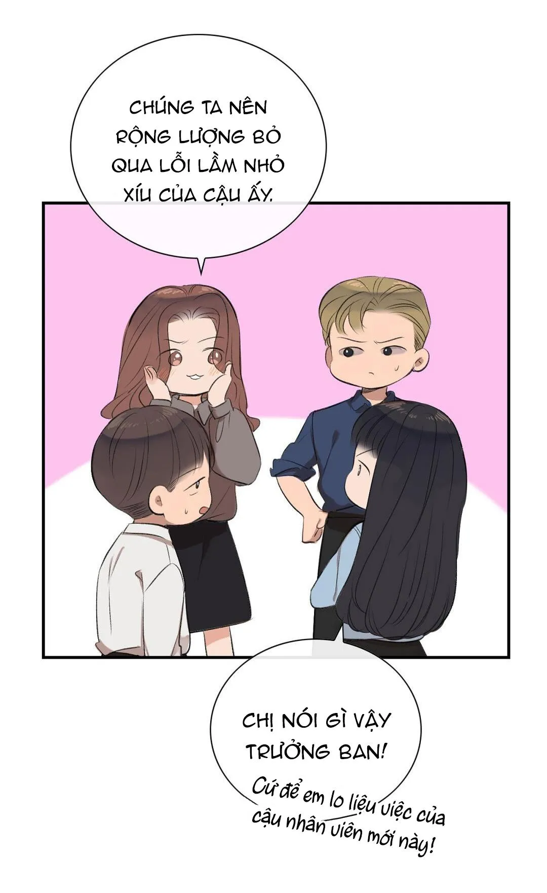 TÌNH THẾ TIẾN THOÁI LƯỠNG NAN CỦA SẾP Chapter 5 Trang 53