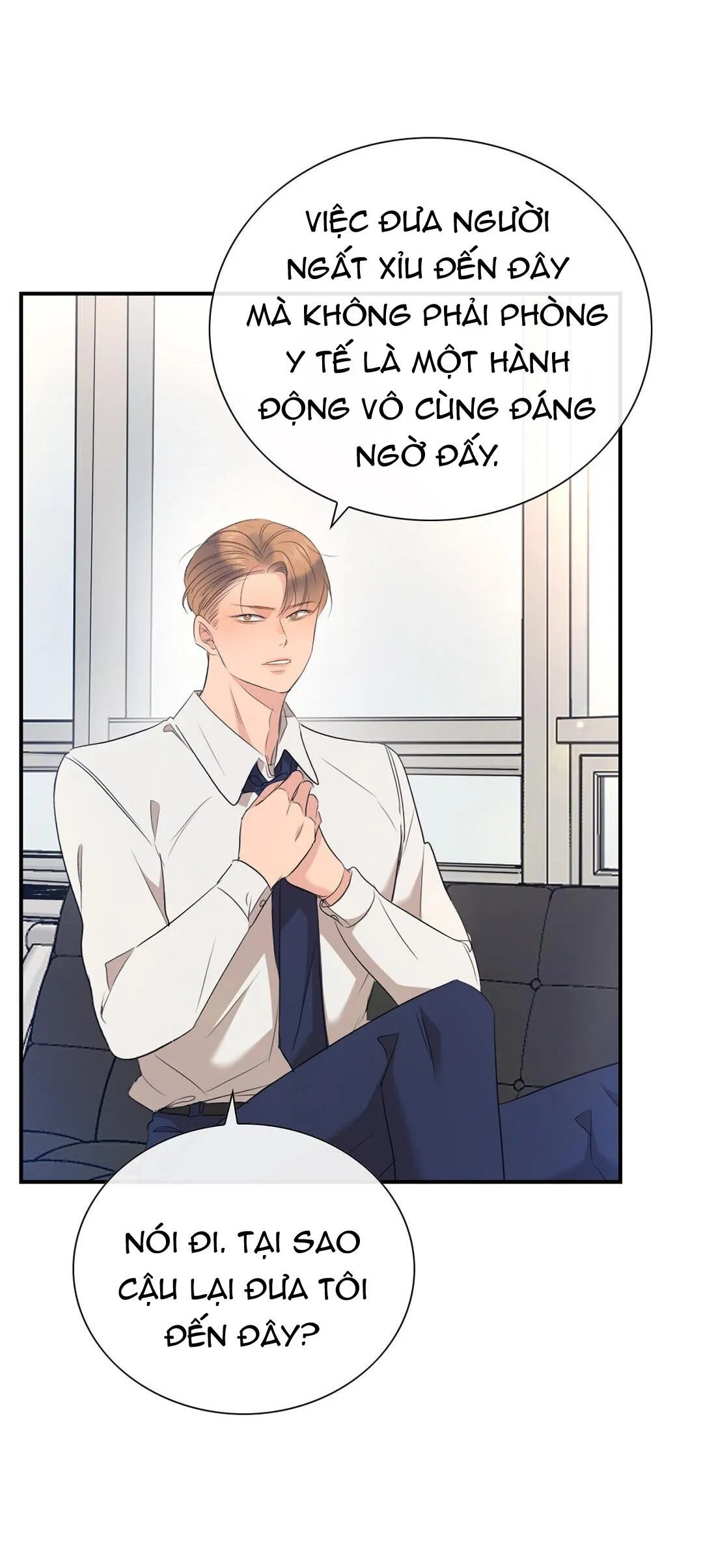 TÌNH THẾ TIẾN THOÁI LƯỠNG NAN CỦA SẾP Chapter 6 Trang 48