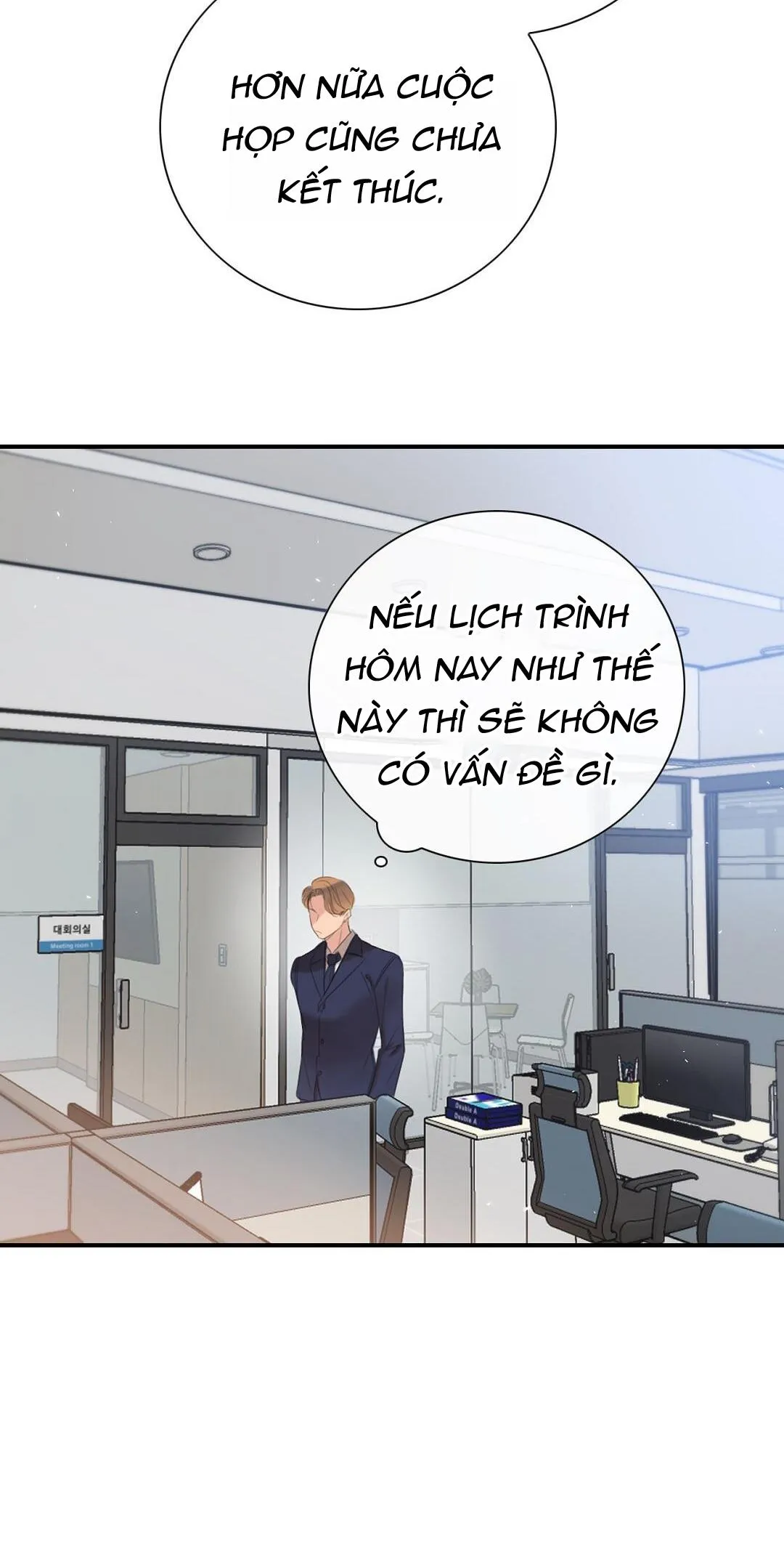 TÌNH THẾ TIẾN THOÁI LƯỠNG NAN CỦA SẾP Chapter 8 Trang 5