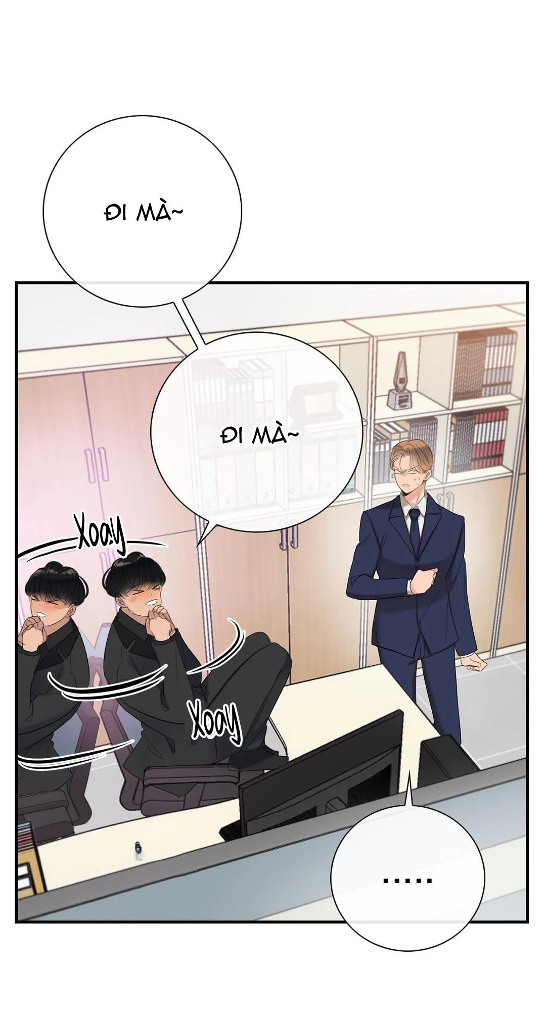 TÌNH THẾ TIẾN THOÁI LƯỠNG NAN CỦA SẾP Chapter 8 Trang 17